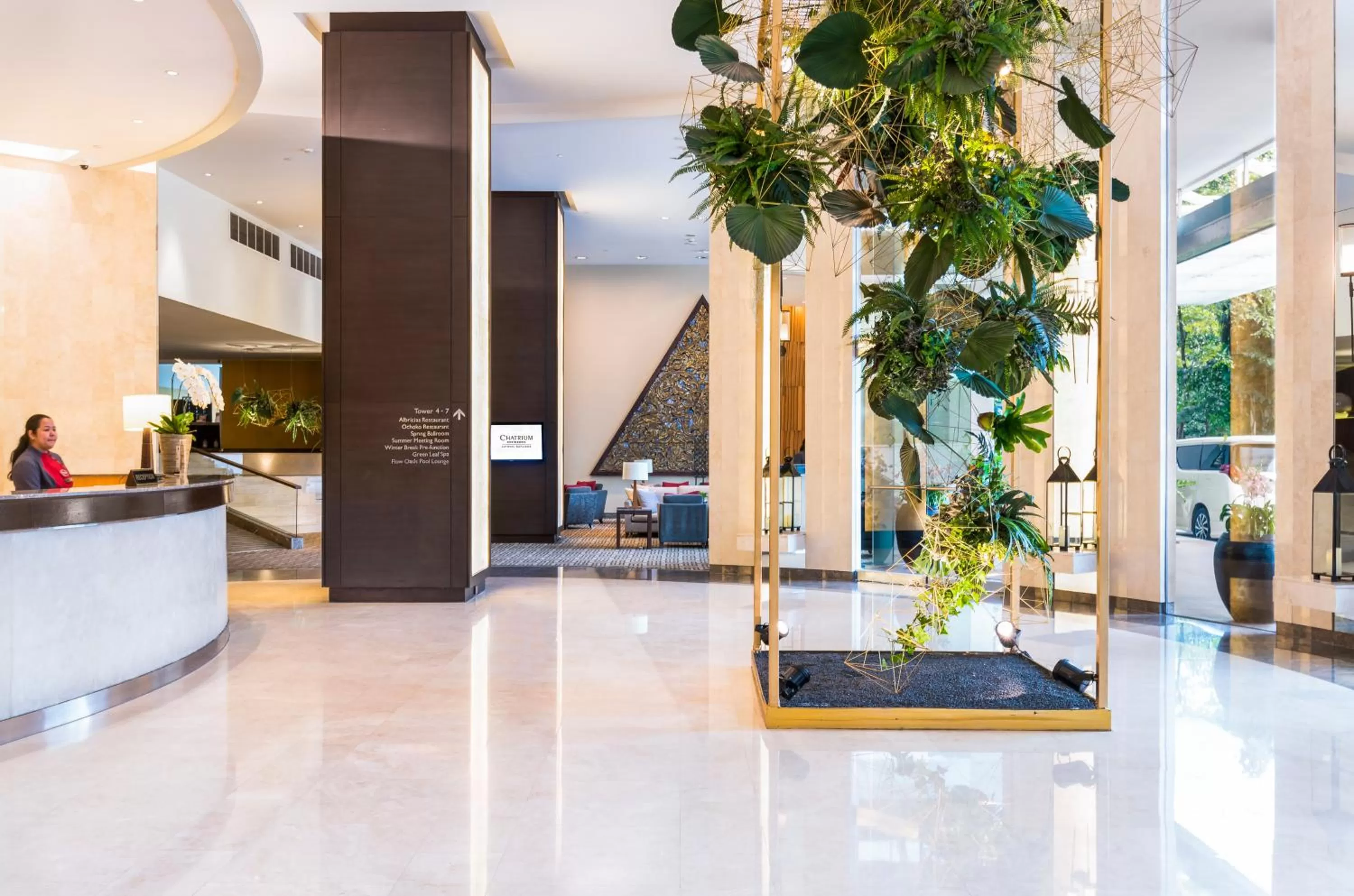 Lobby or reception in Chatrium Sathon Bangkok