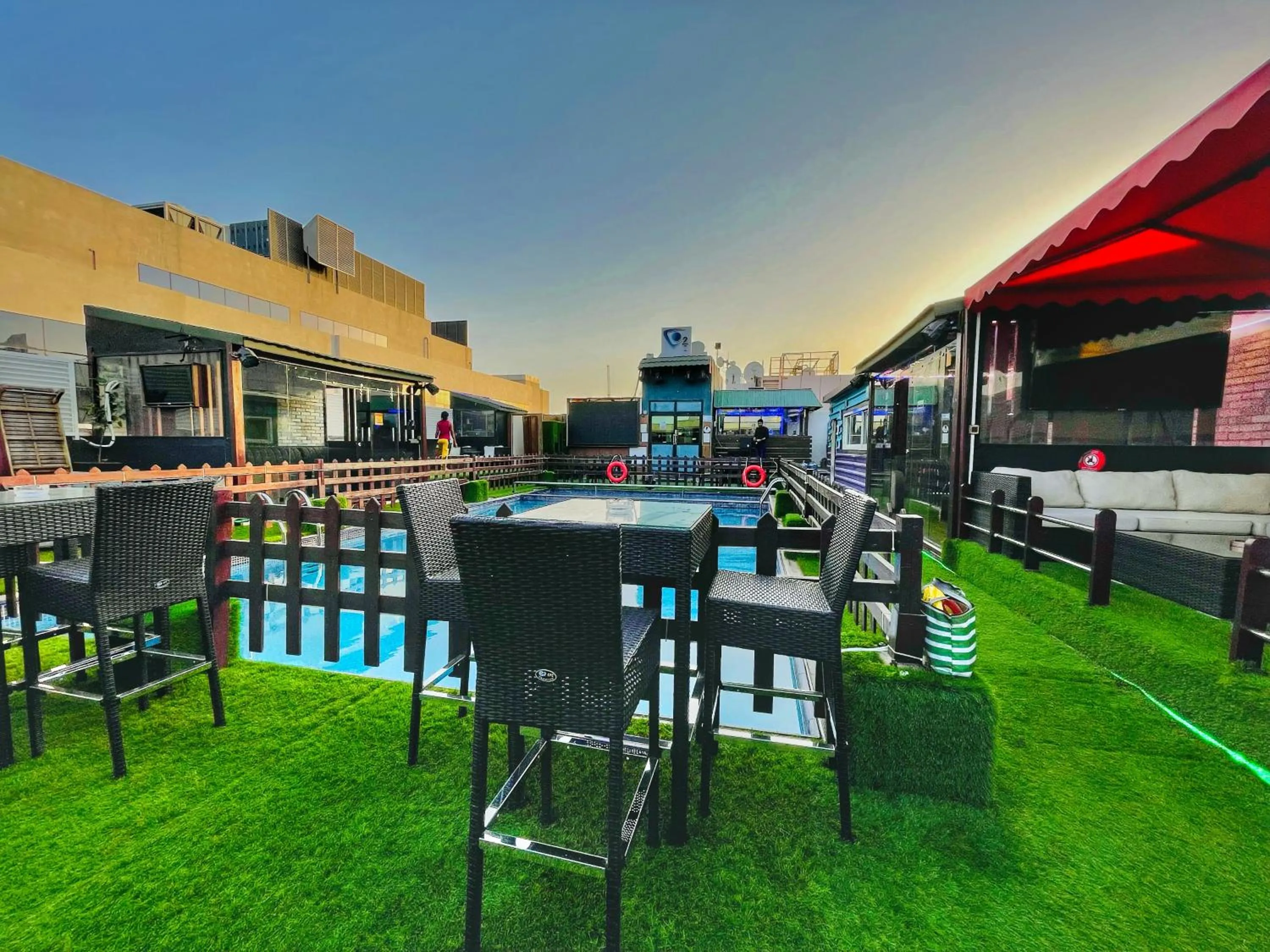 Swimming pool in Smana Hotel Al Raffa