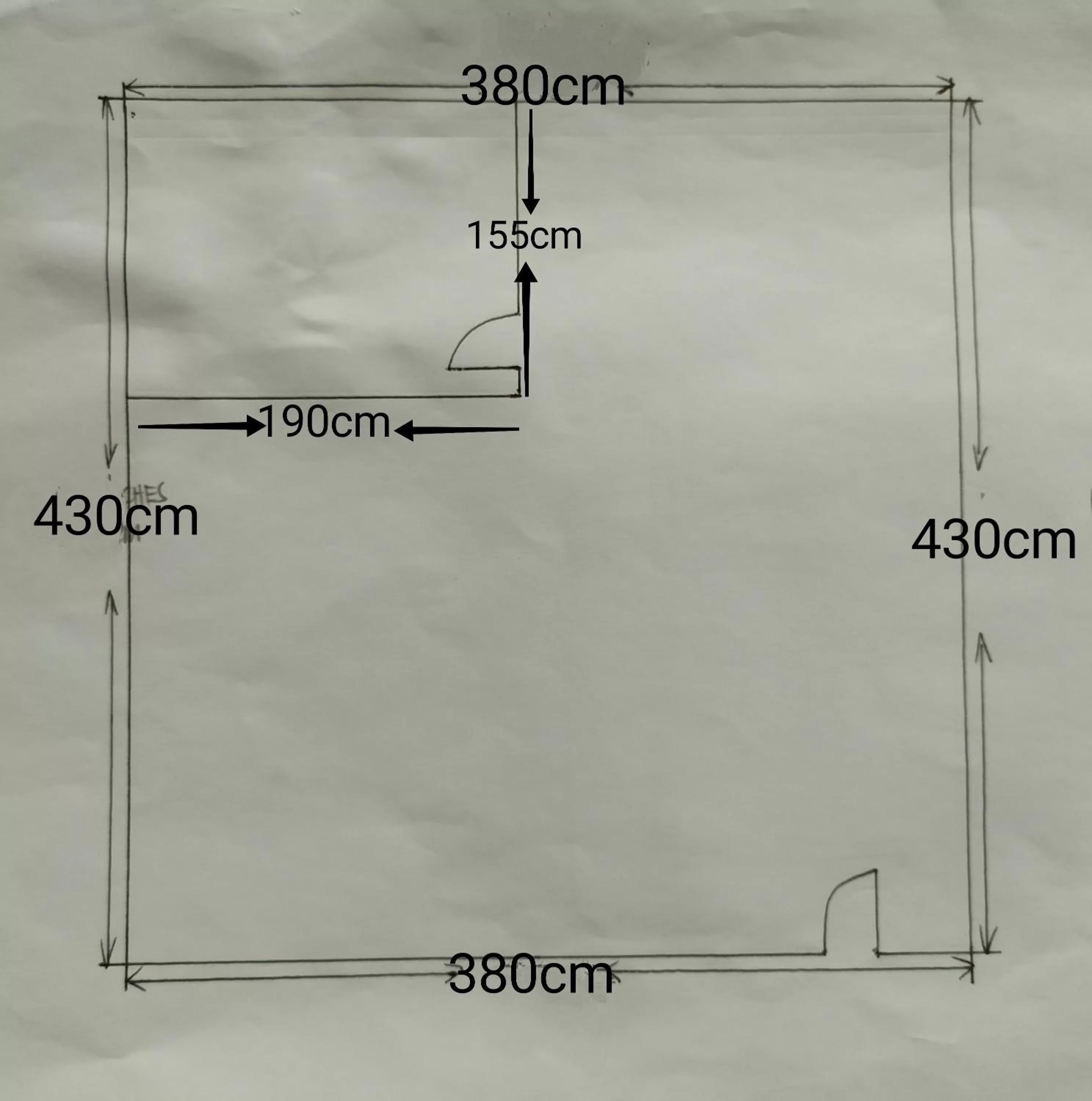 Floor plan in St. John Island View Pensionne