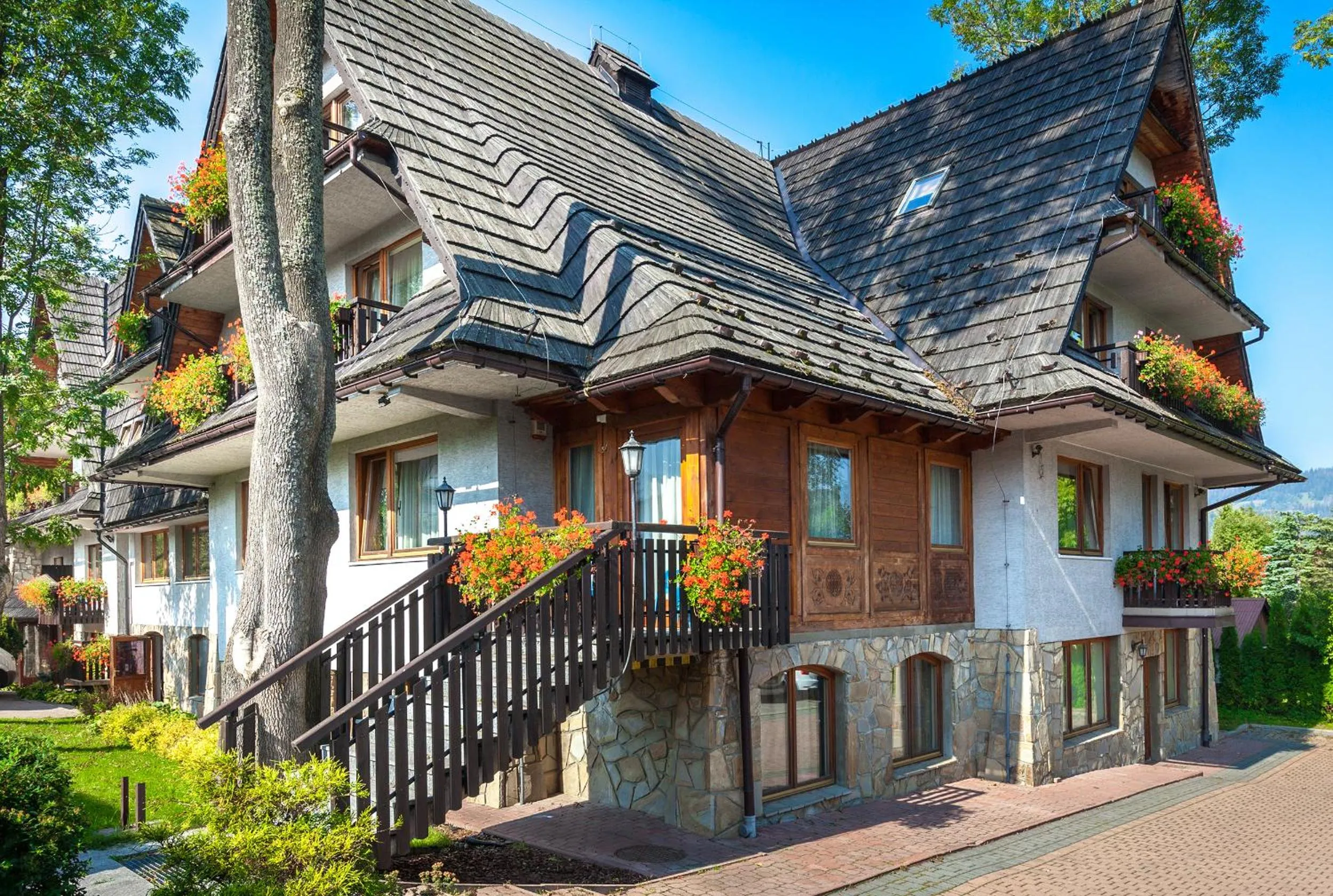 Facade/entrance in Czarny Potok Wellness & Spa Zakopane Centrum
