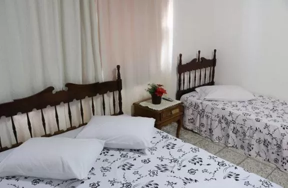Bed in Pousada Alvorada Brotas - e agendamento das atividades turísticas