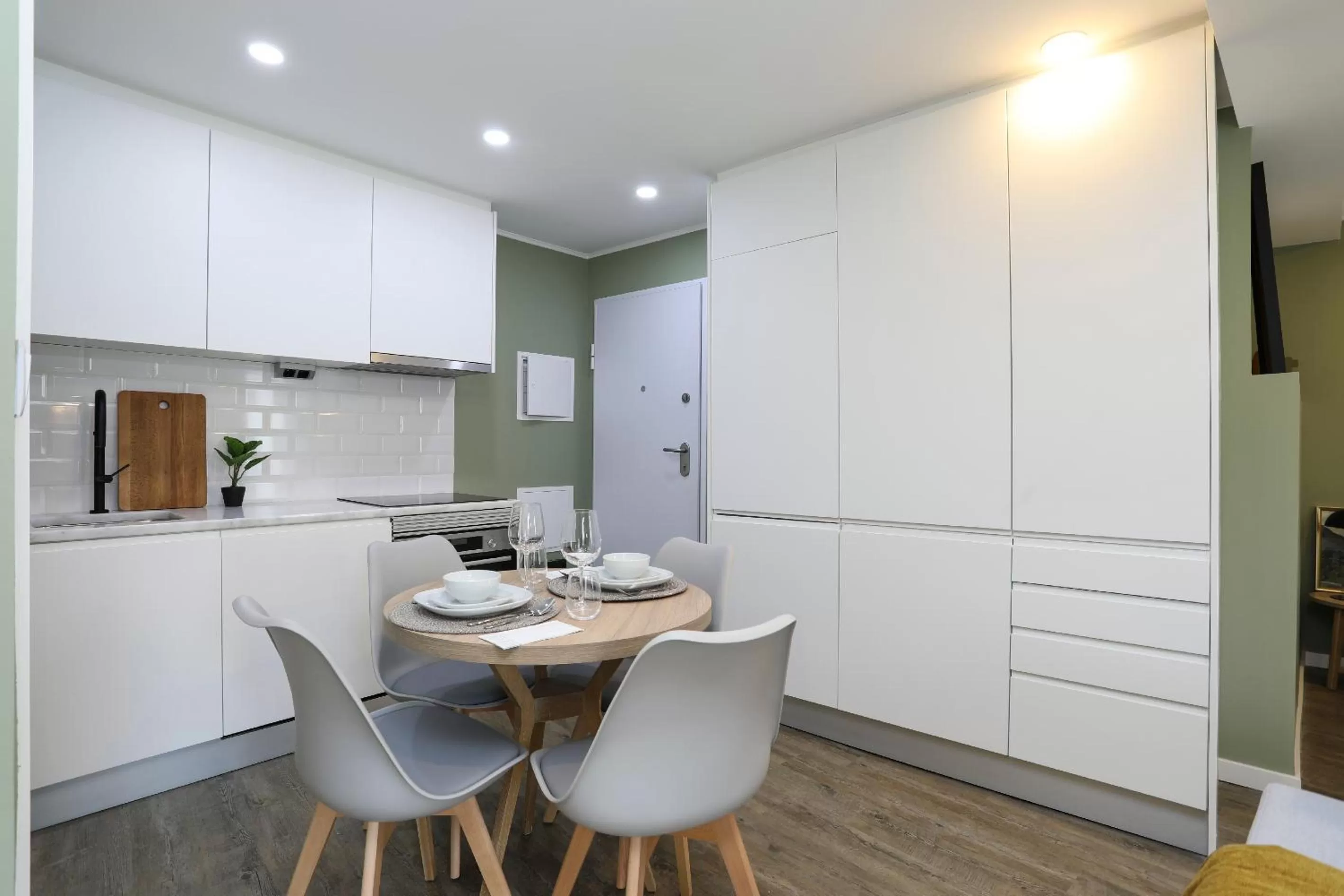 Kitchen/Kitchenette in Loios Studios and Apartments