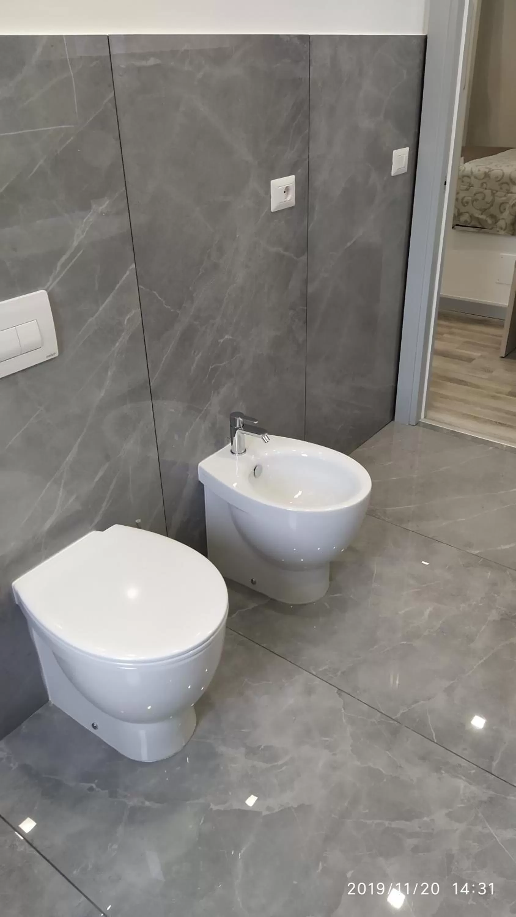 Bathroom in B&B La Stazione