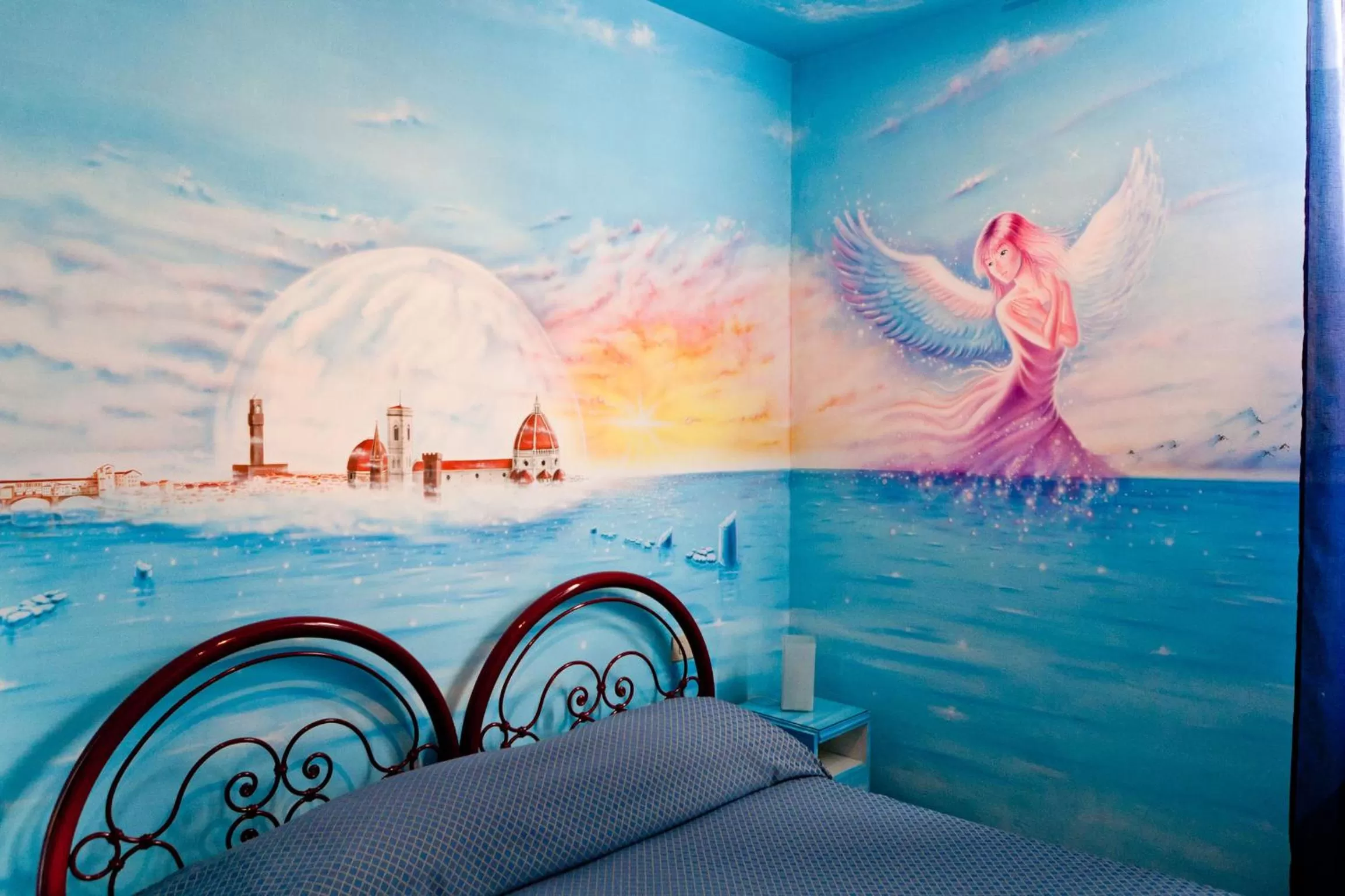 Bed in Hotel Masaccio