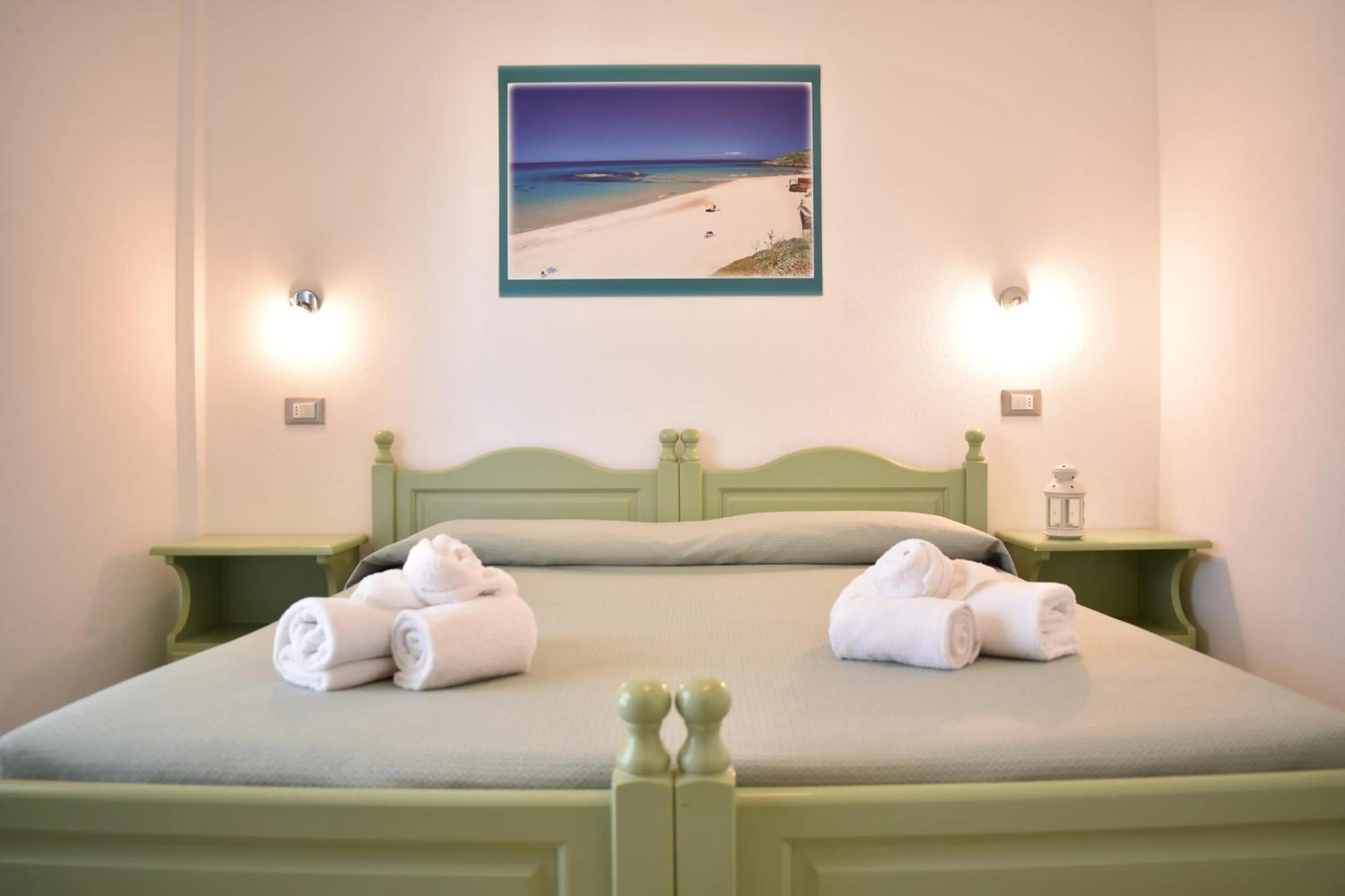 Bed in Hotel Residence Ampurias