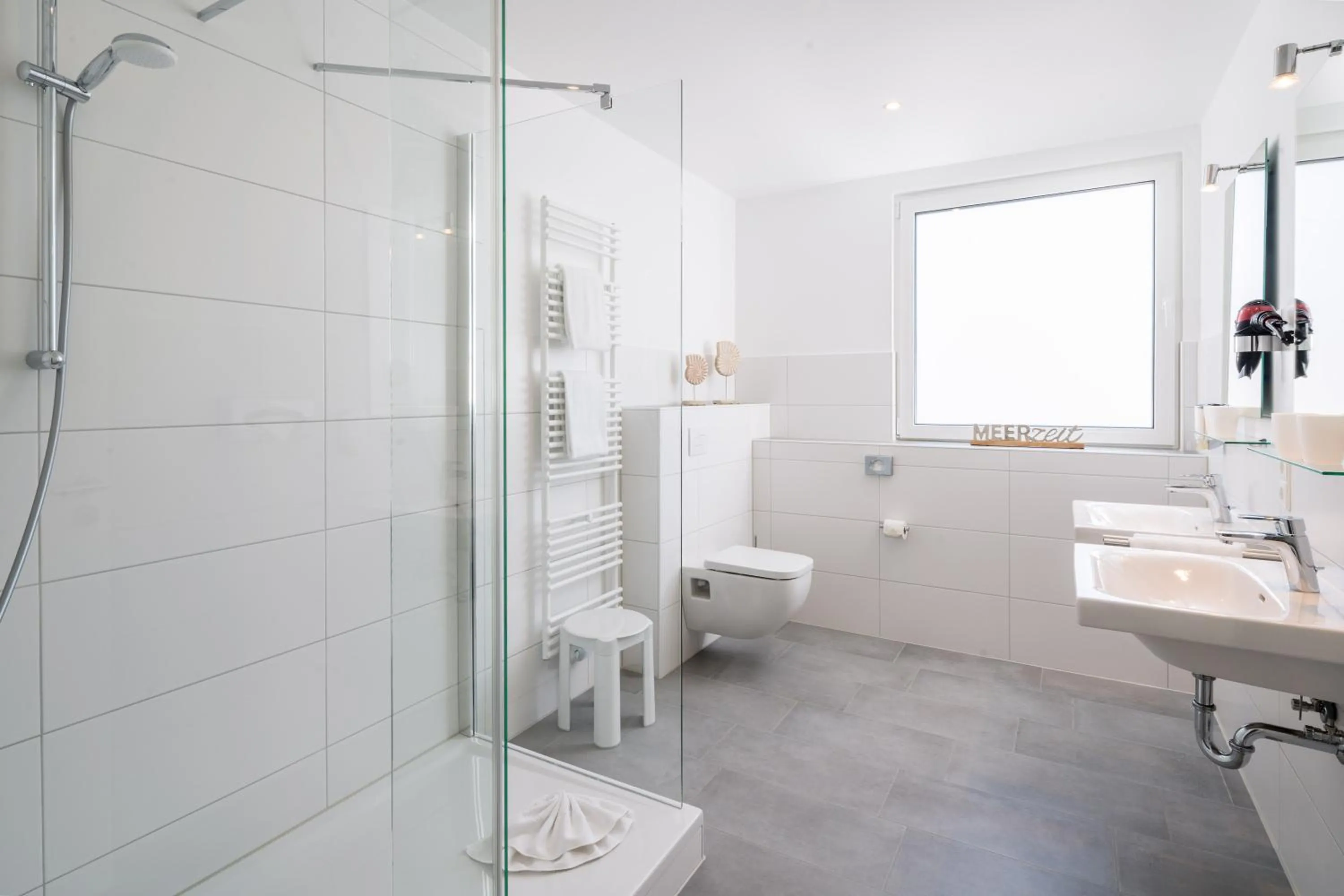 Bathroom in Nordsee Hotel Borkum