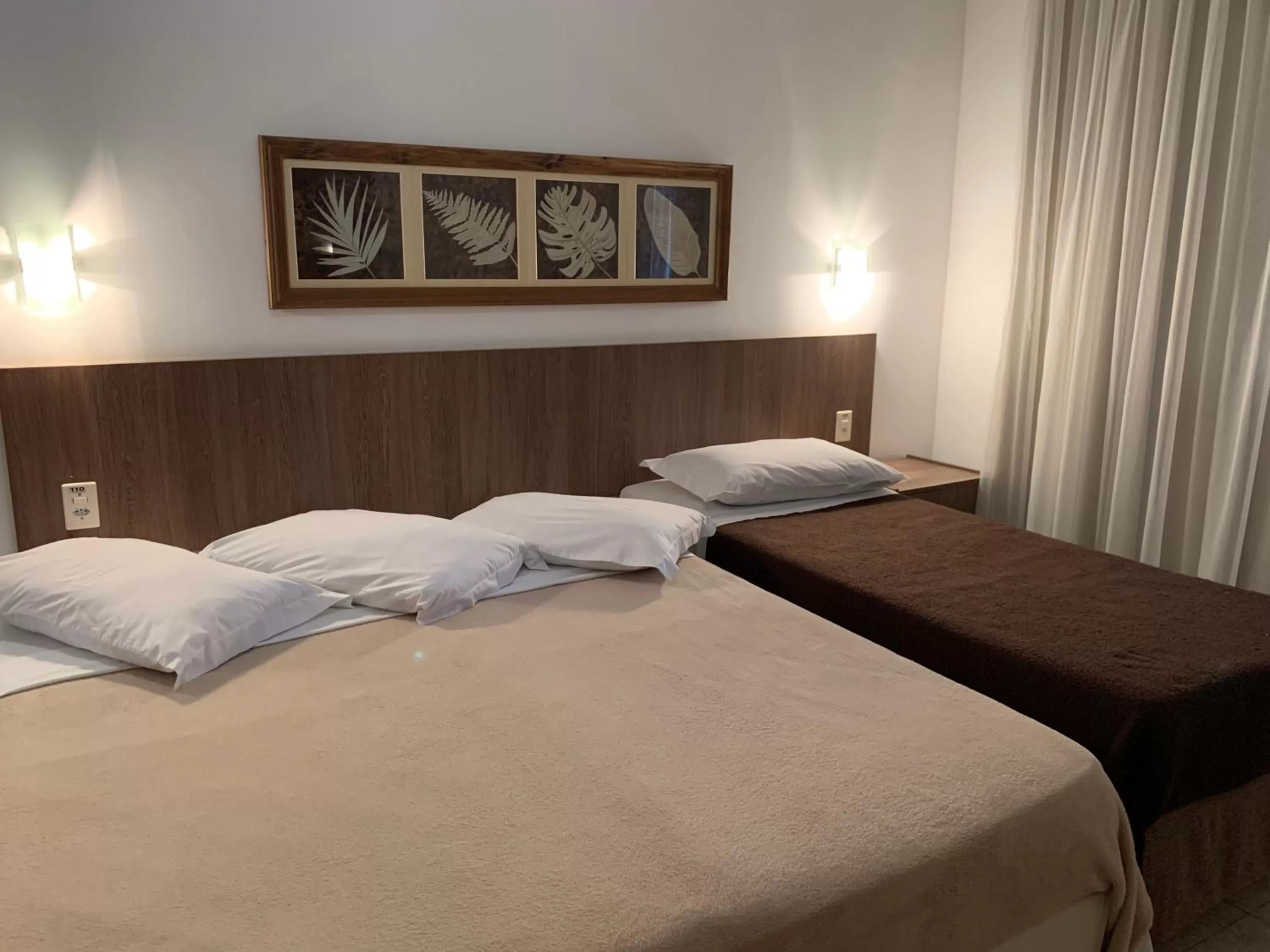 Bed in Hotel La Ponsa Itatiaia