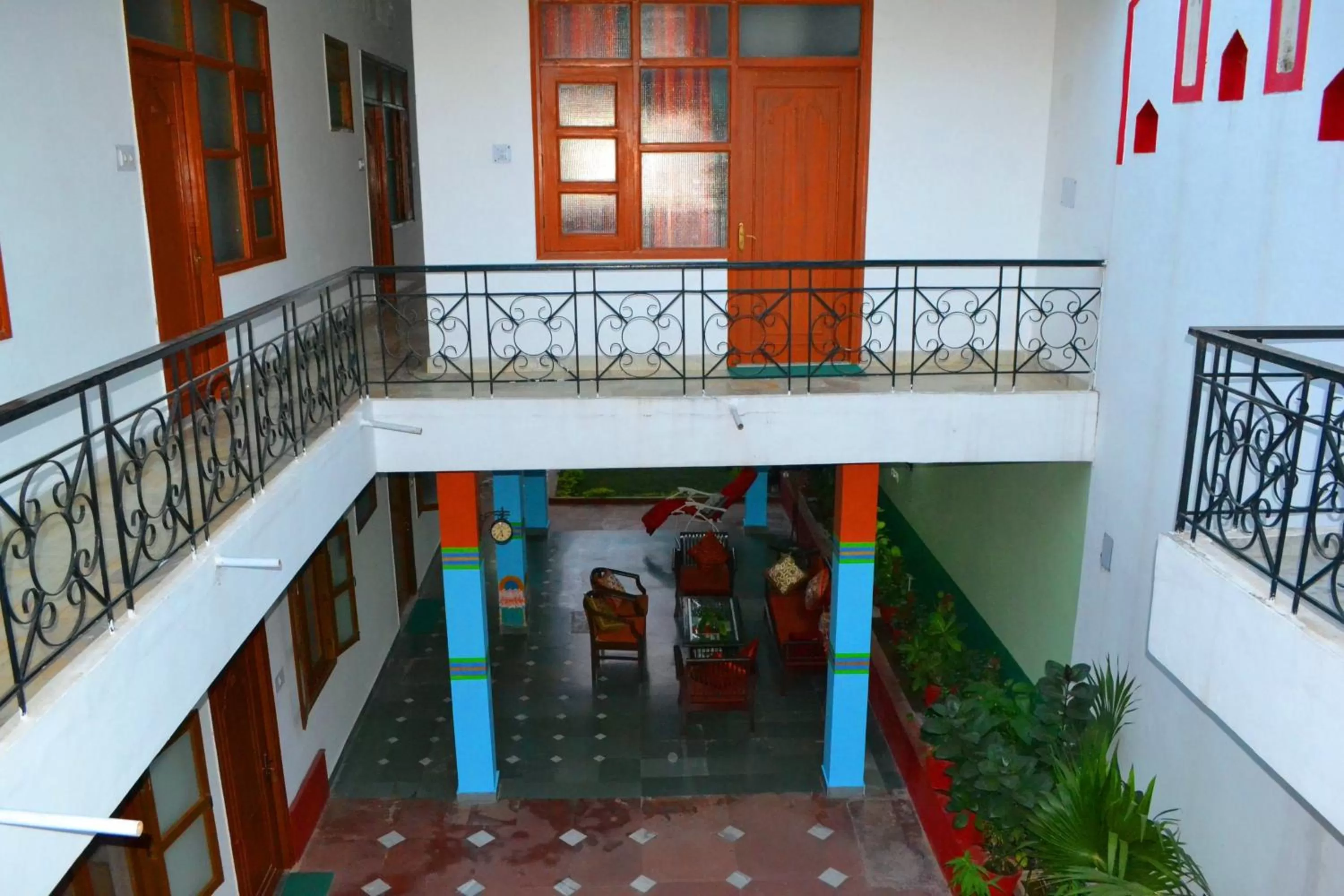 Patio in Hotel Harmony