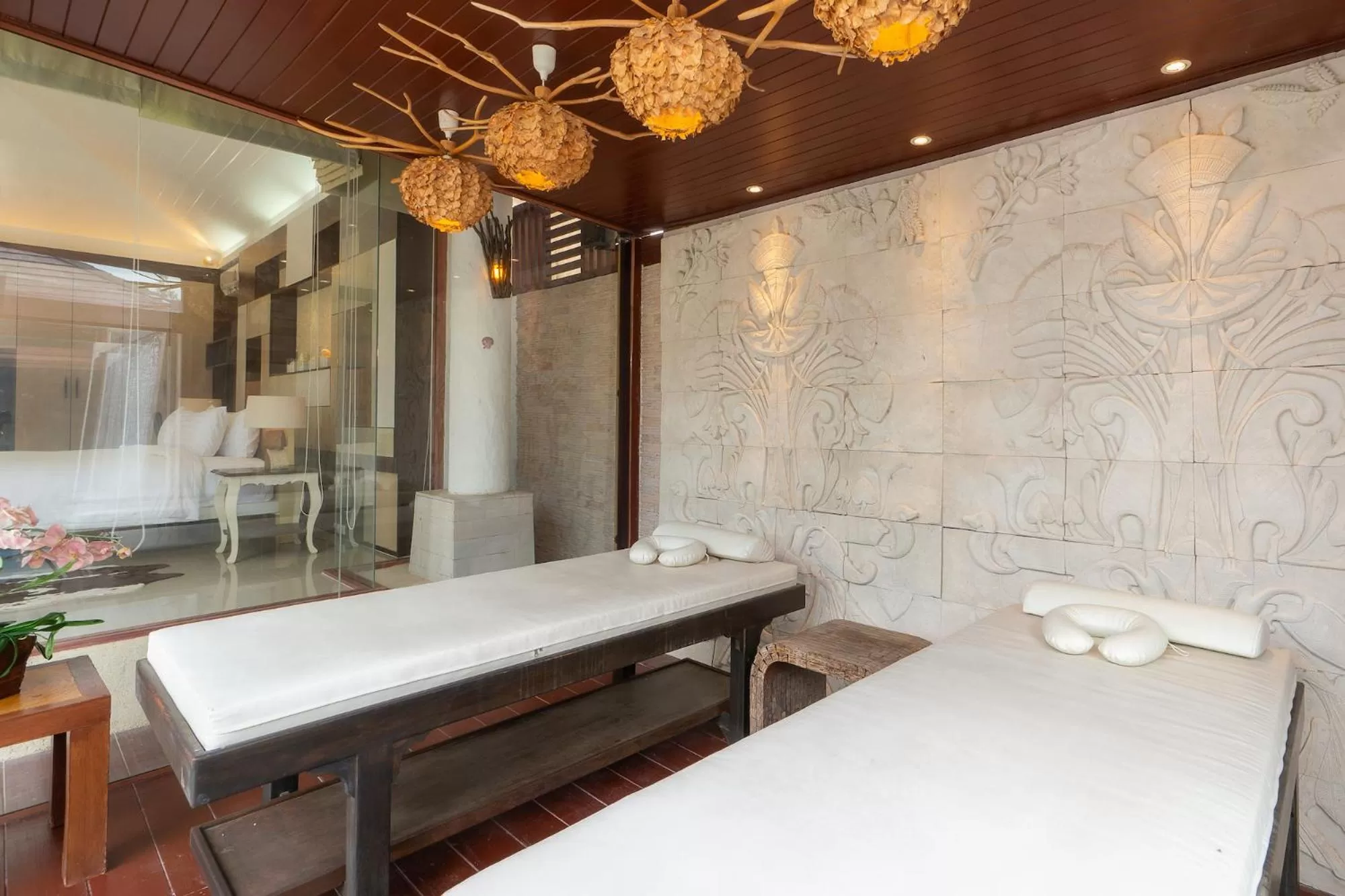 Massage, Bed in Dhevan Dara Resort & Spa Hua Hin - Pool Villa