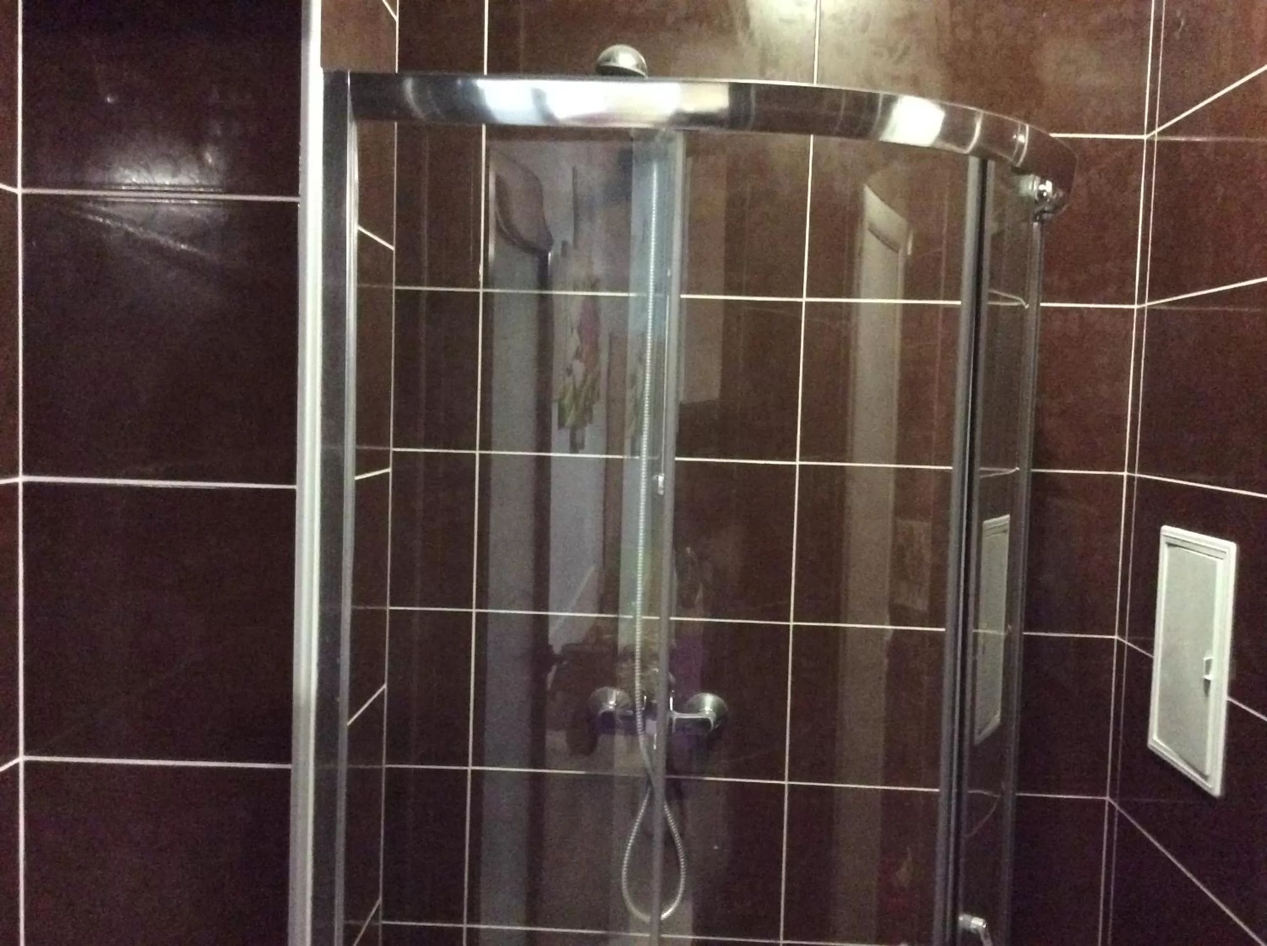 Bathroom in Apartments Stamopolu Lux economy class