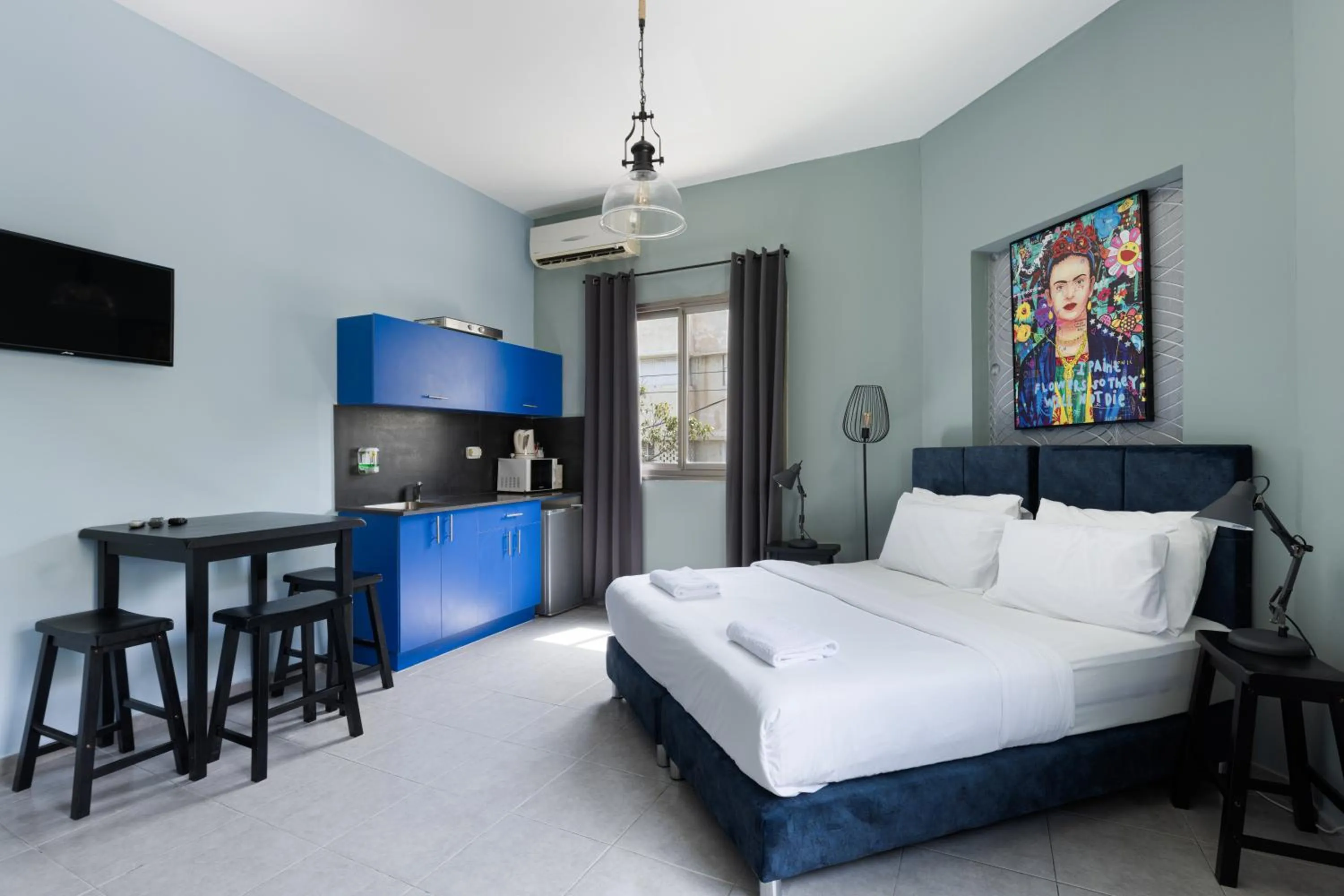 Photo of the whole room, Bed in Liber Tel Aviv Sea Shore Suites BY RAPHAEL HOTELS