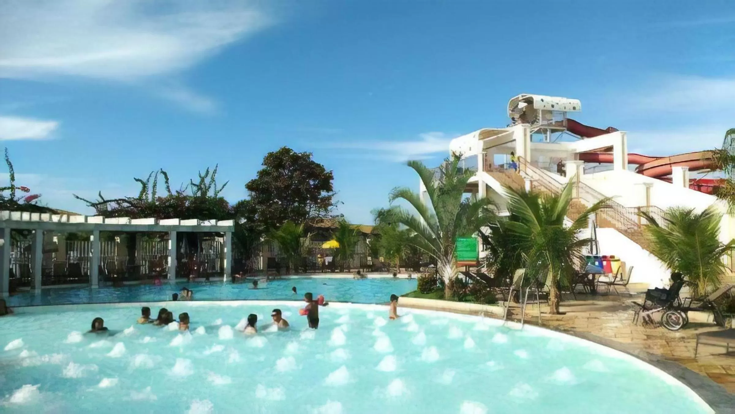 Hot Spring Bath in Lacqua diRoma Caldas Novas