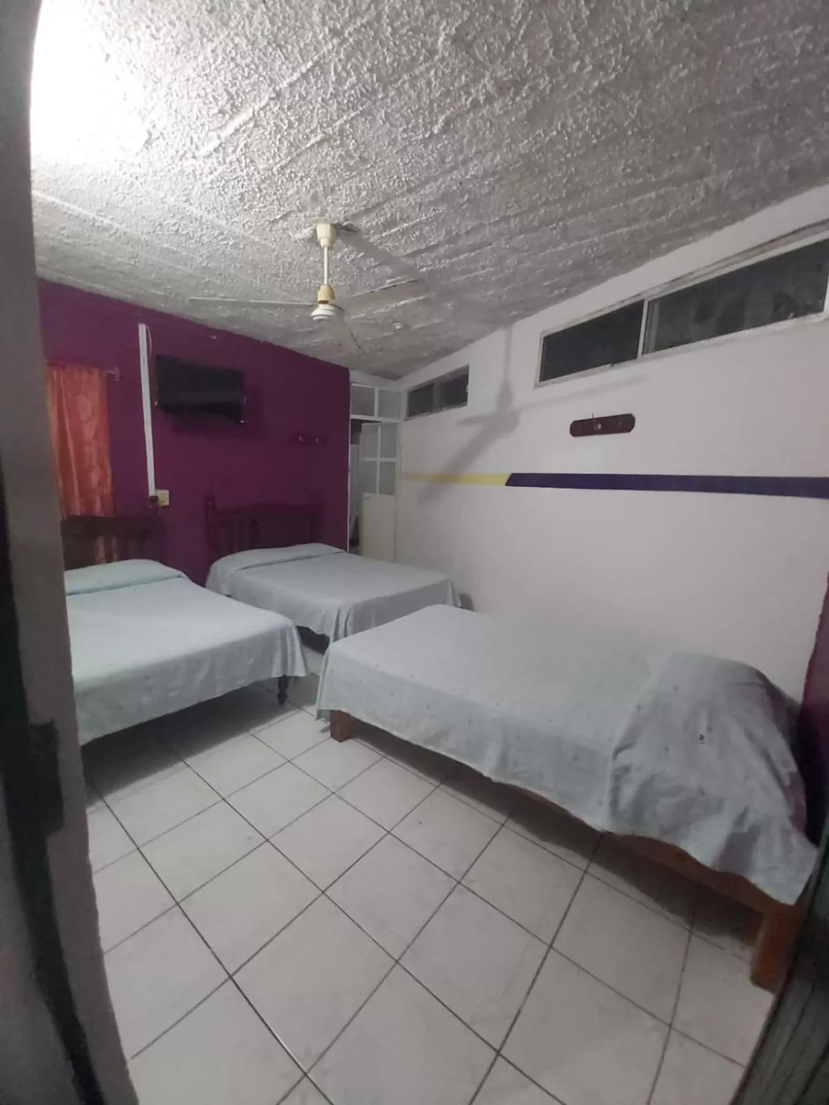 Bed in Hotel Ayalamar Manzanillo