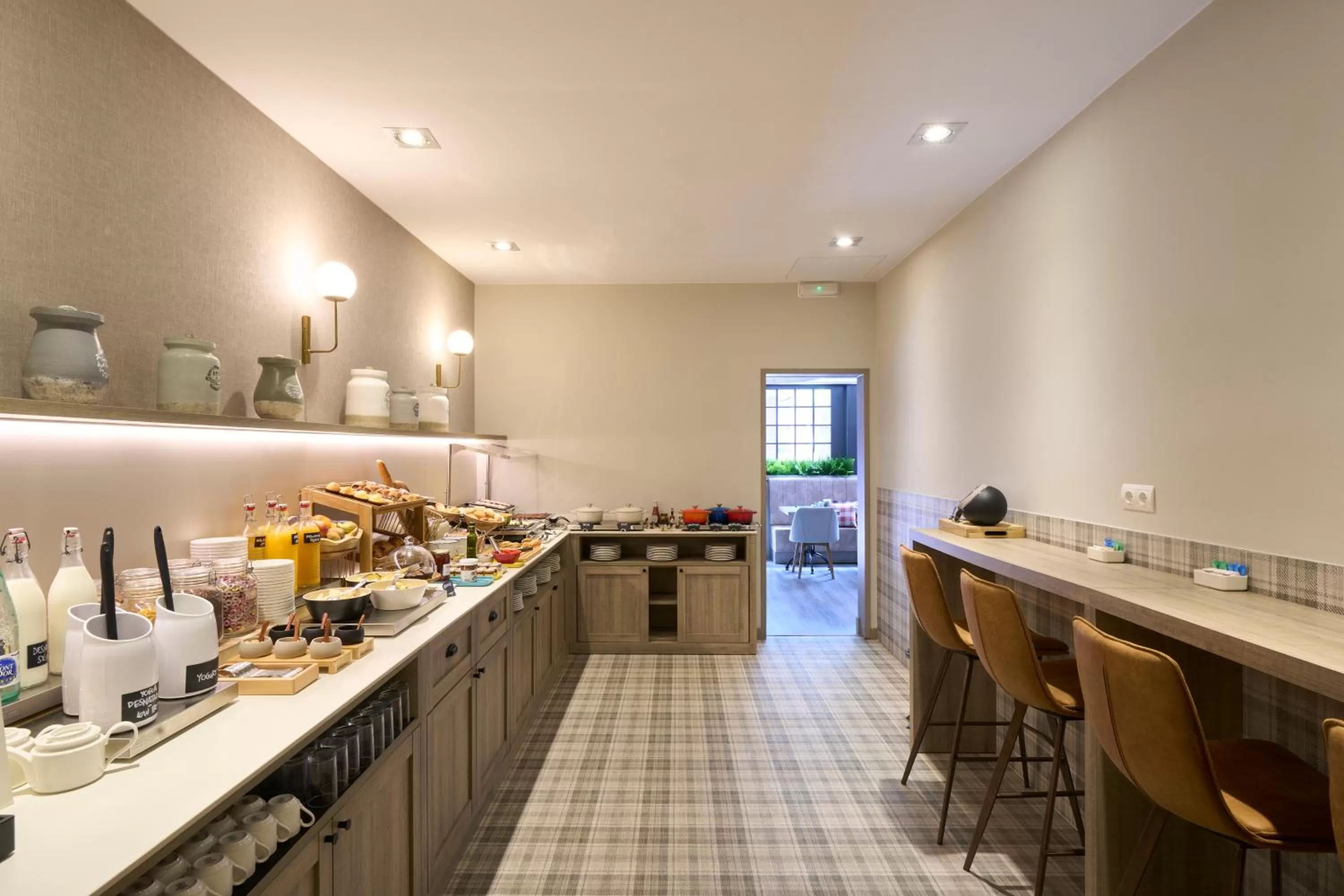 Buffet breakfast in Catalonia Castellnou