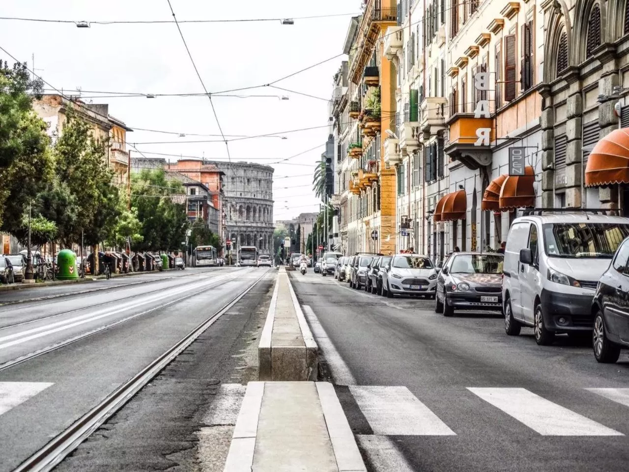 Facade/entrance in Locanderia Roma