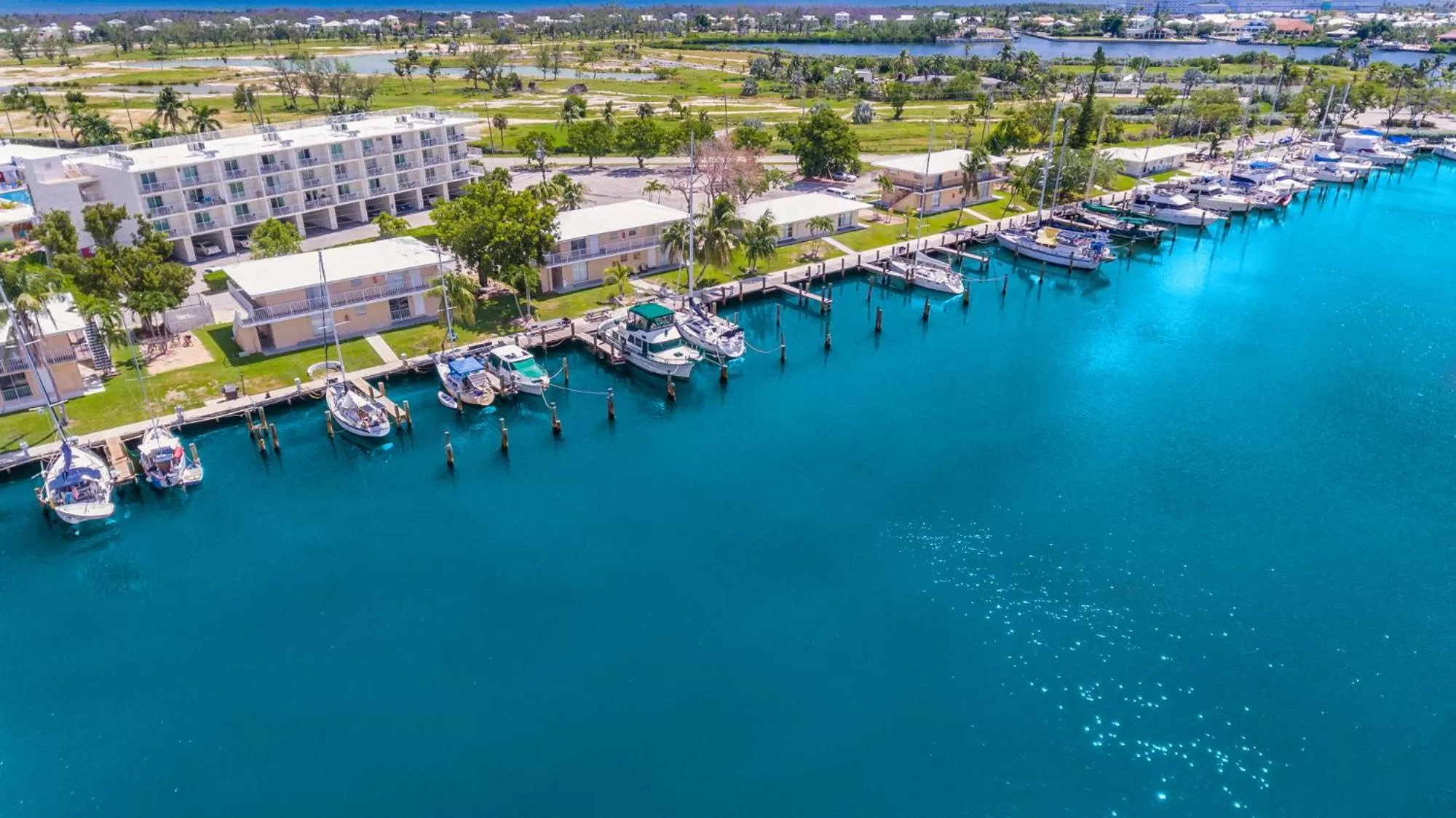 Bird's eye view in Skipjack Resort & Marina
