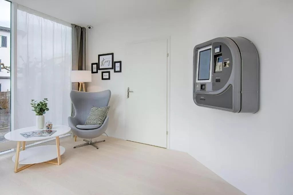 Lobby or reception in Motel by Maier Götzis- kontaktloser Check-in