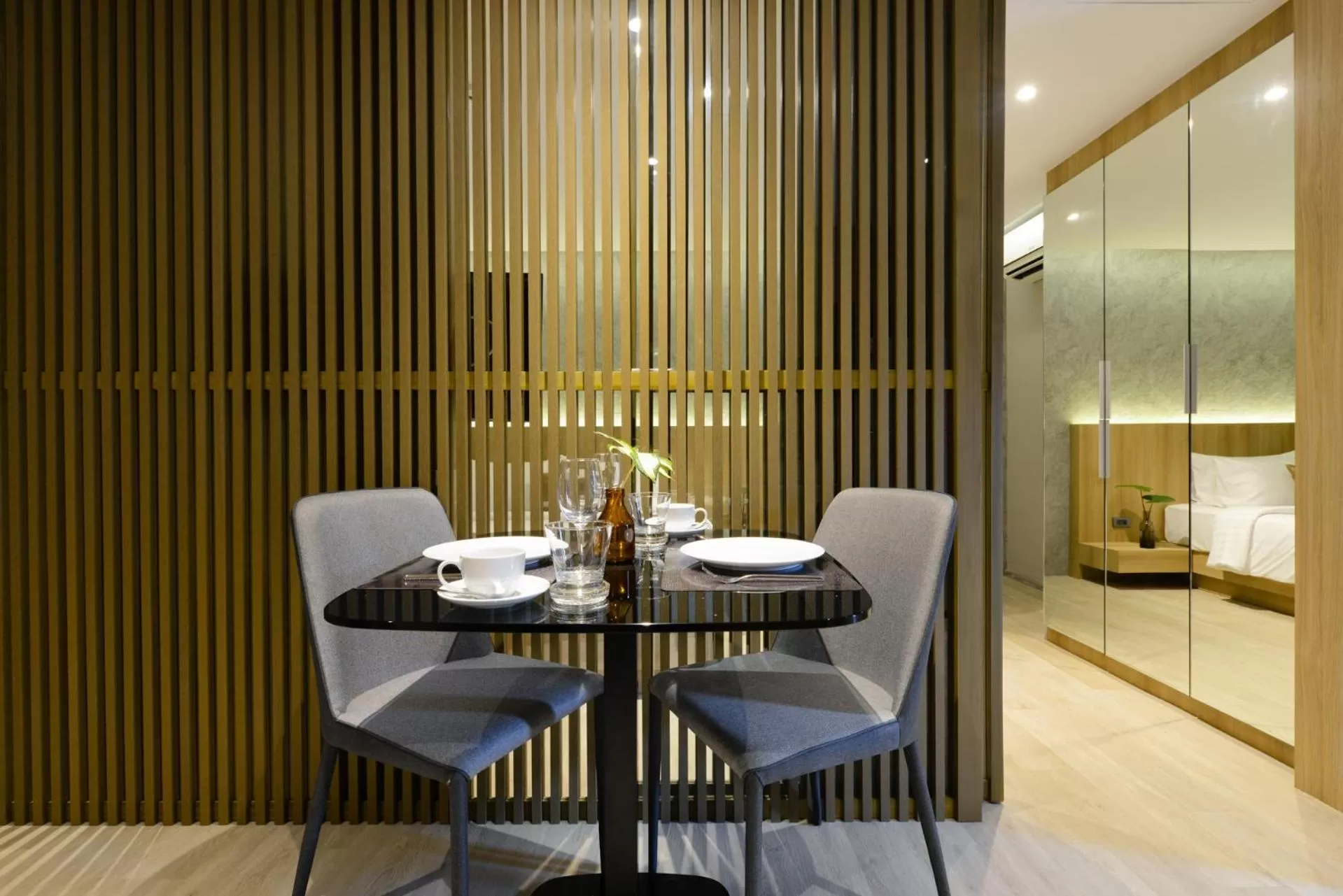 Seating area in Aspira Tropical Residence Thong Lor