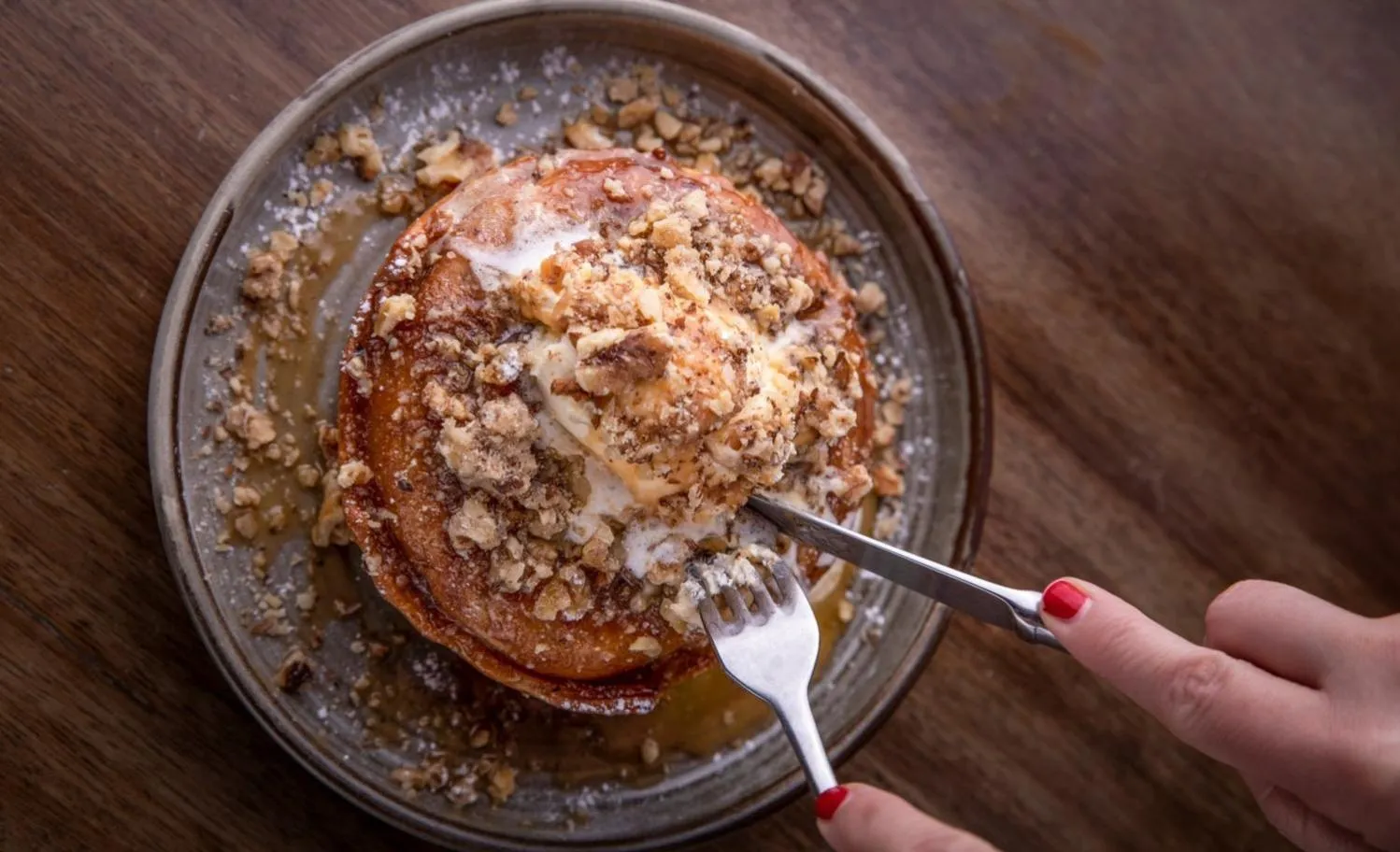 Food close-up in The Pilgrm