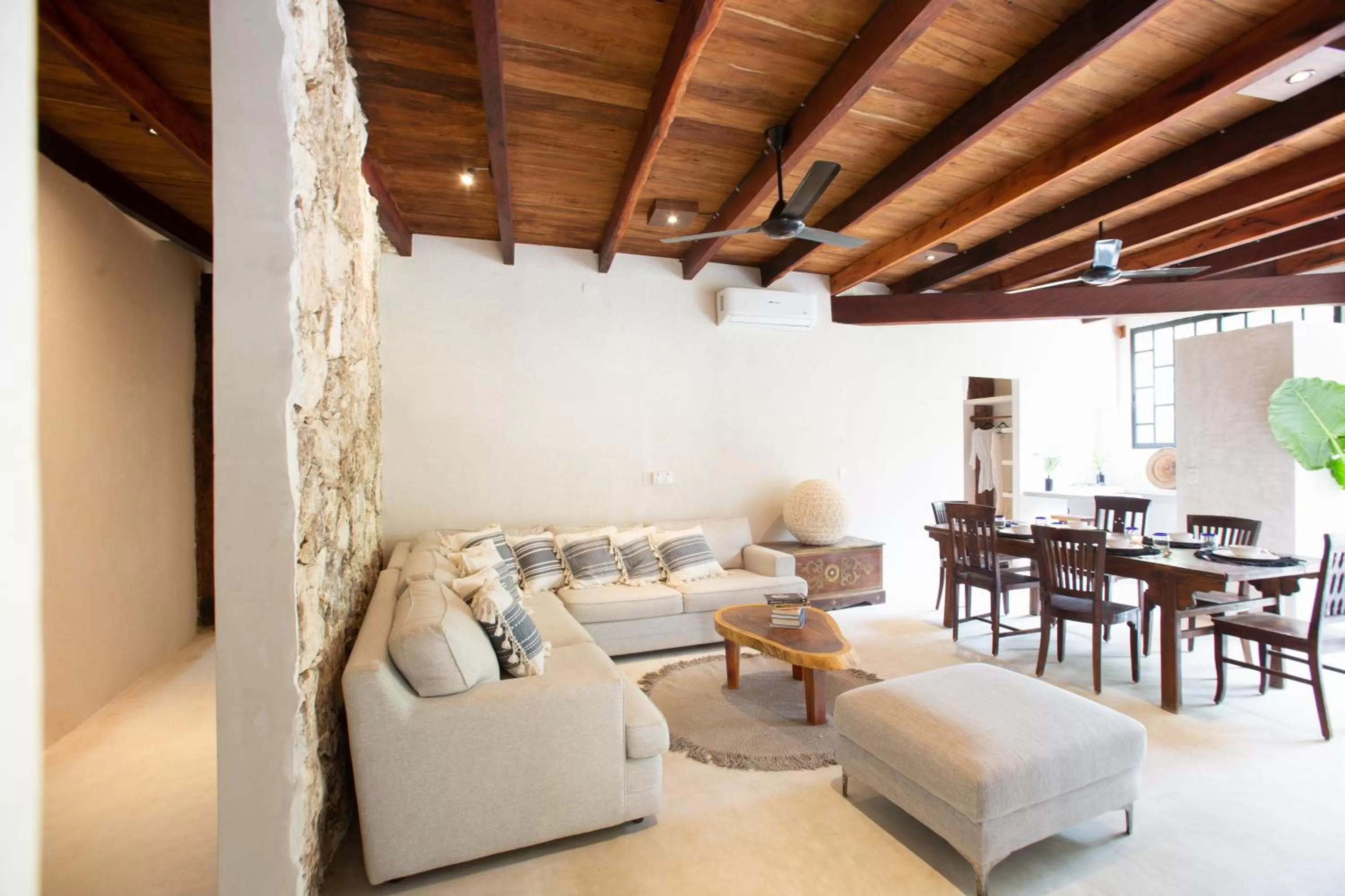 Living room in Amansala Resort