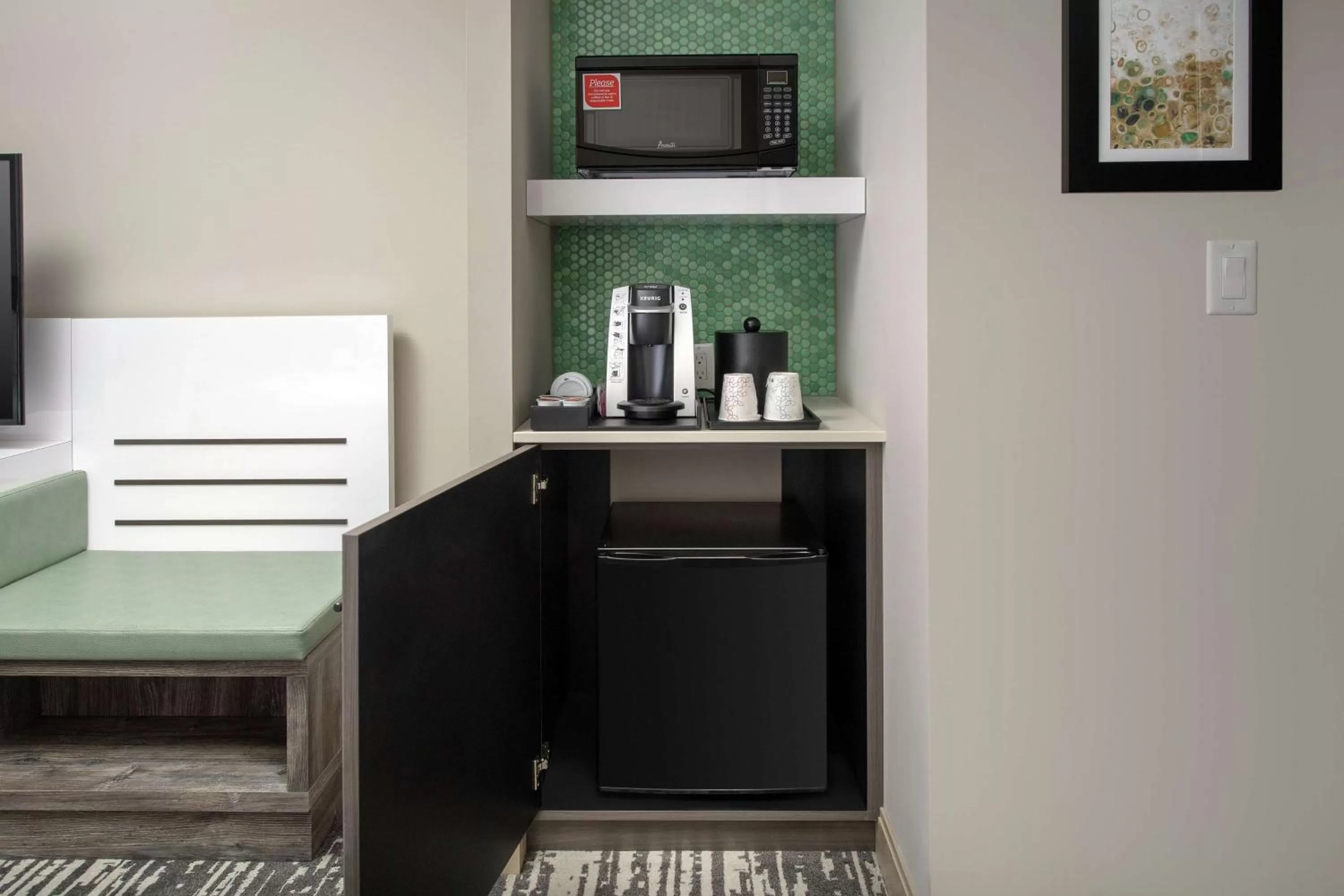 Bedroom in Hilton Garden Inn Miami Brickell South