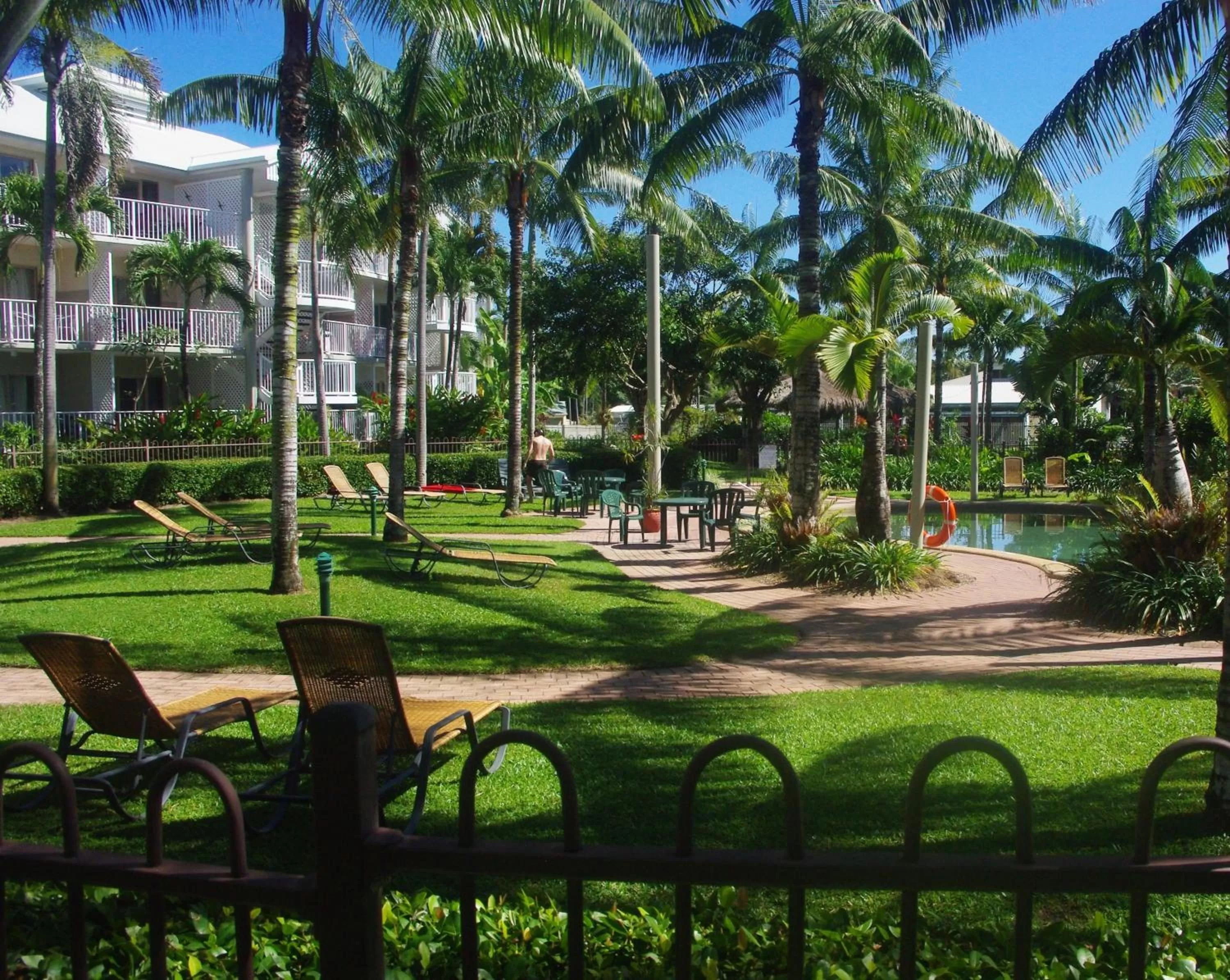 Garden in Cairns Beach Resort