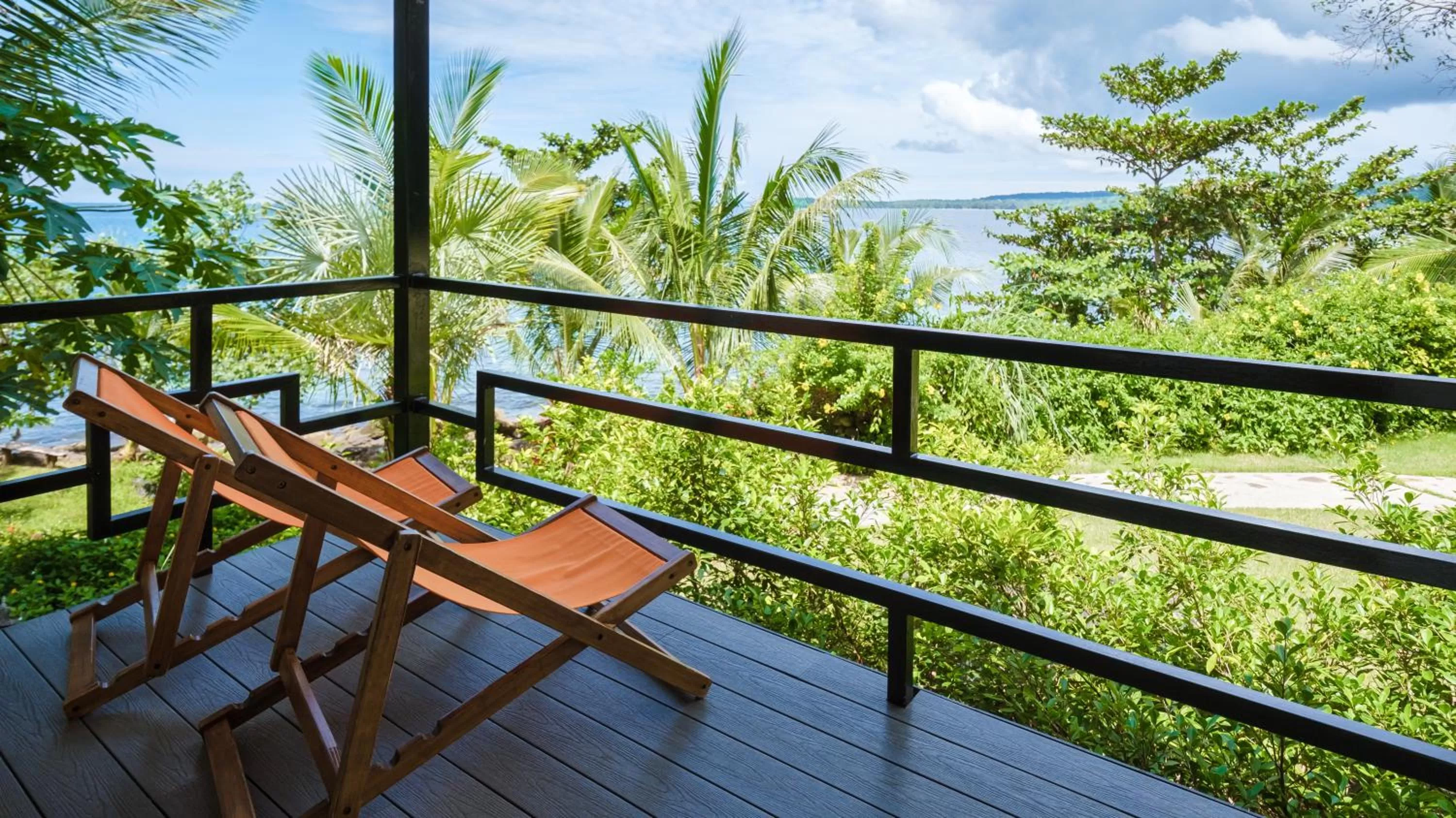 Balcony/Terrace in Jasmin Garden Koh Kood