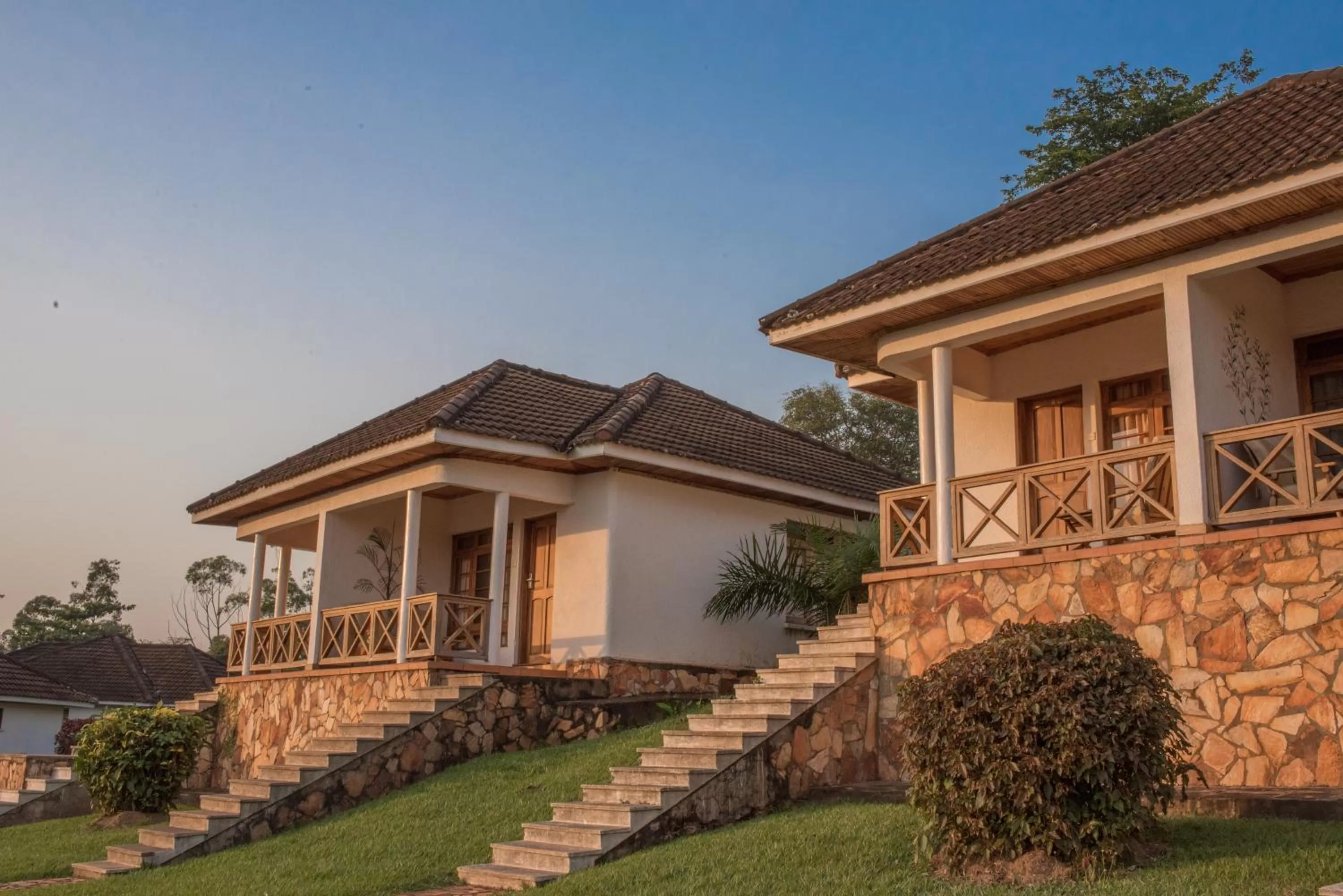 Property building in Jinja Nile Resort