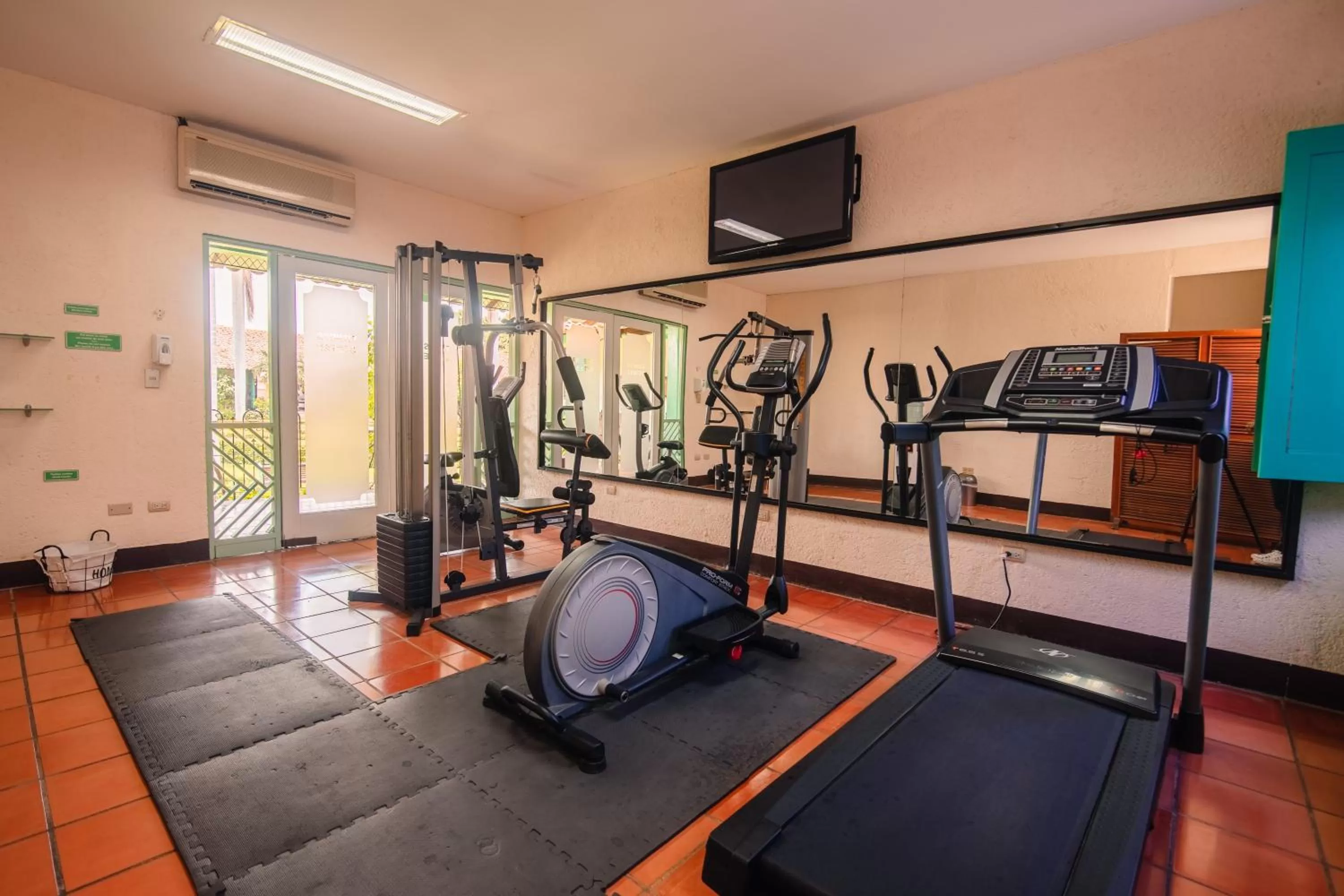 Fitness centre/facilities in Hotel El Convento Leon Nicaragua