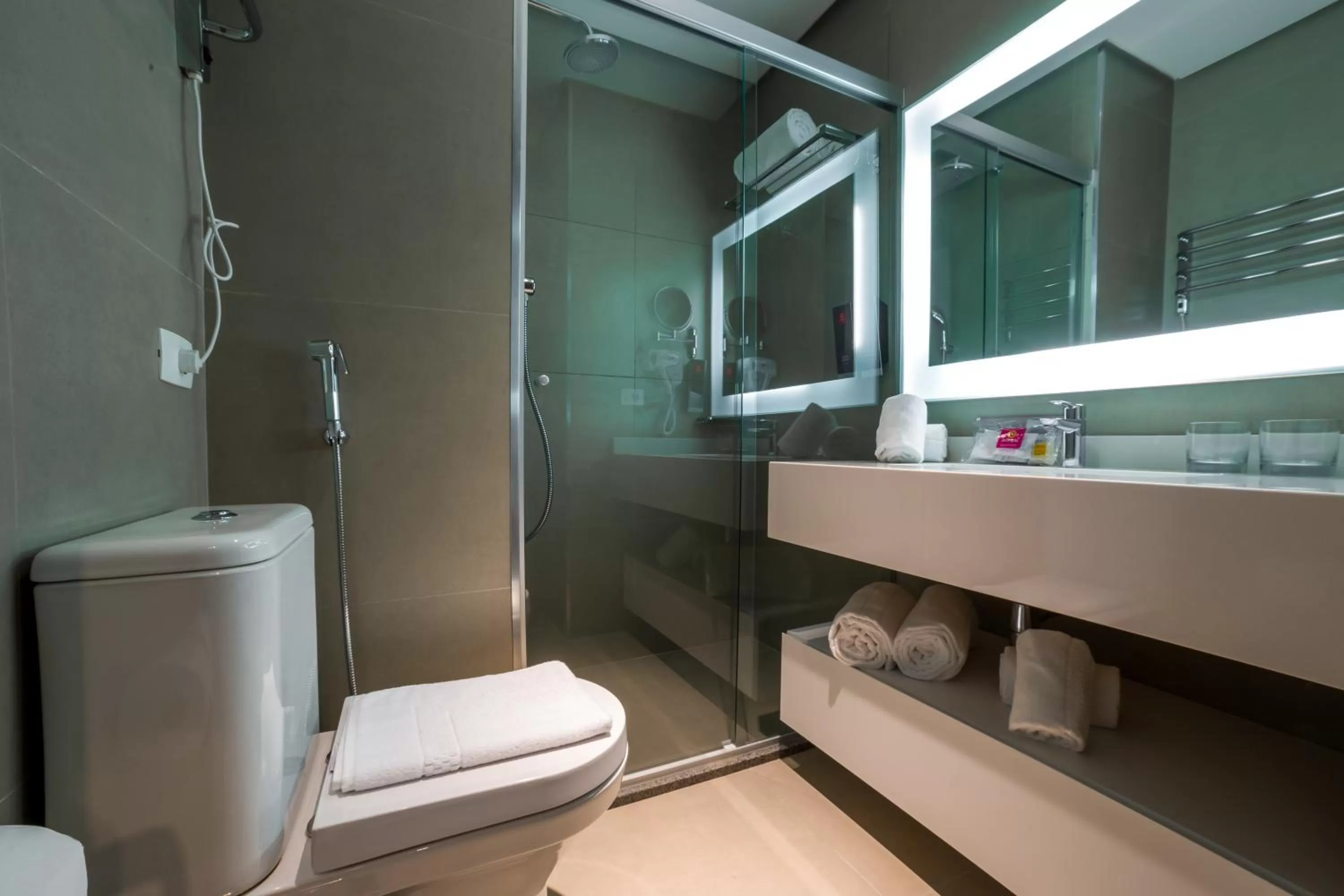 Bathroom in Aparthotel Adagio Sao Bernardo Do Campo