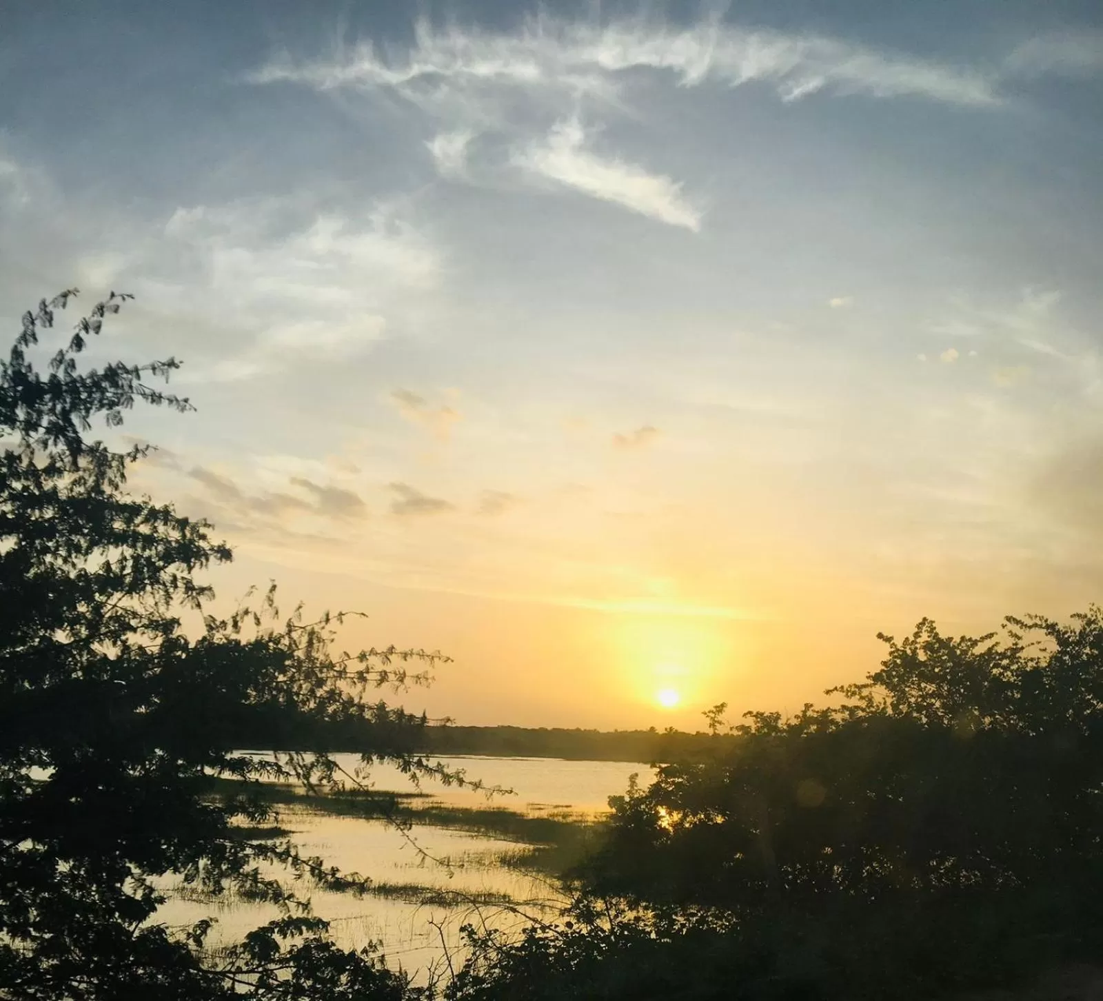 Sunset in Pousada Ello