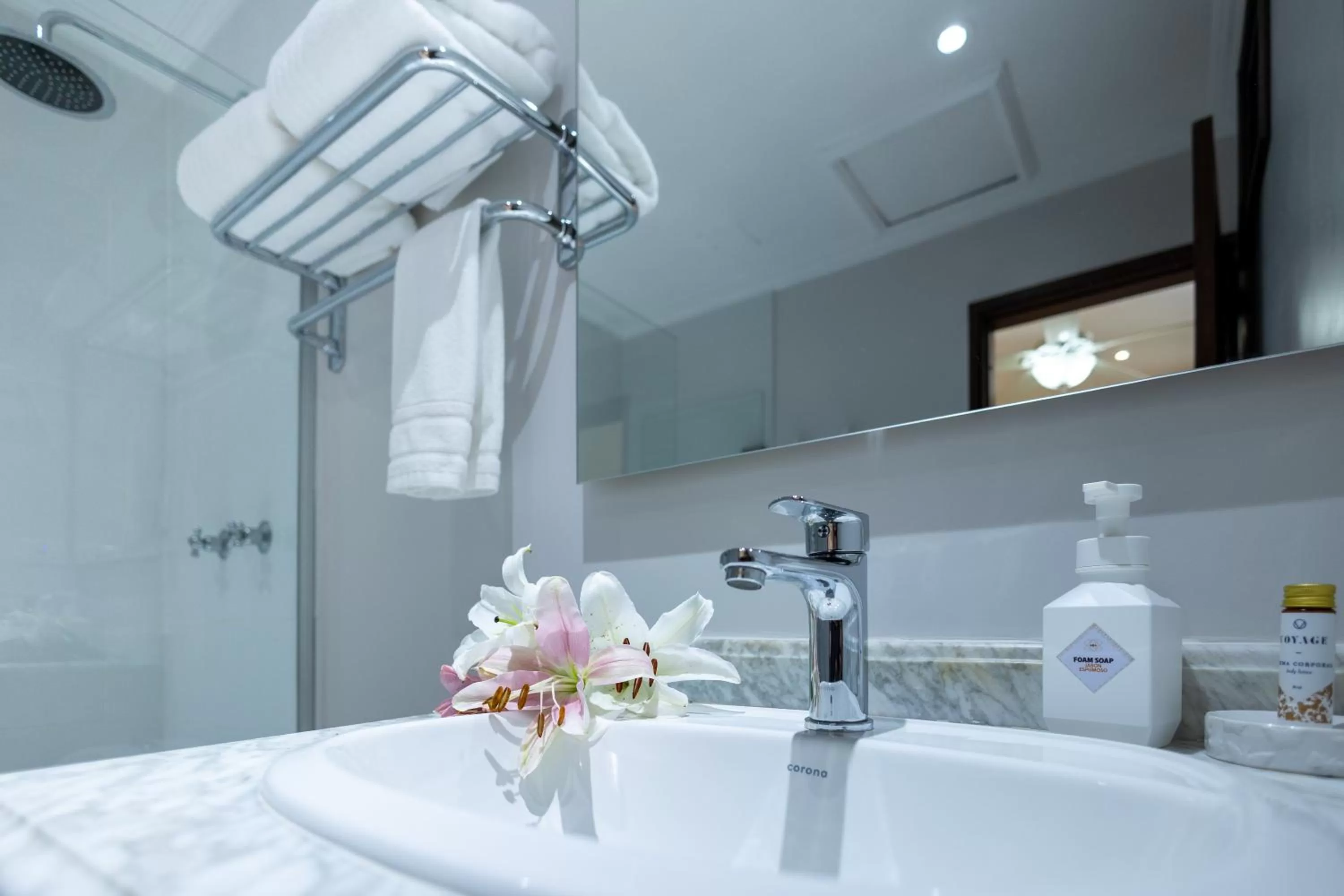 Bathroom in Hotel Casa La Fe