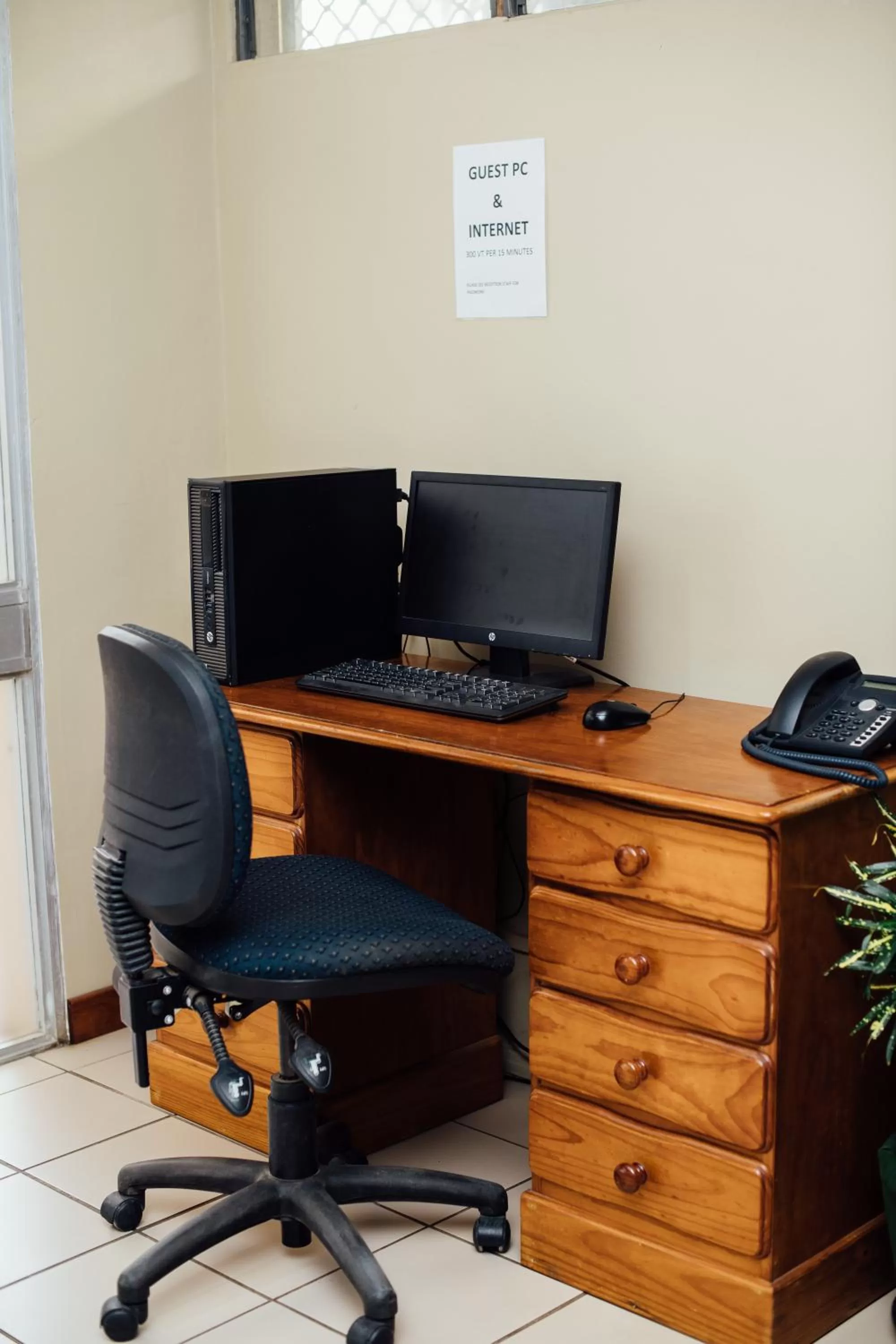 Business facilities in Kaiviti Motel