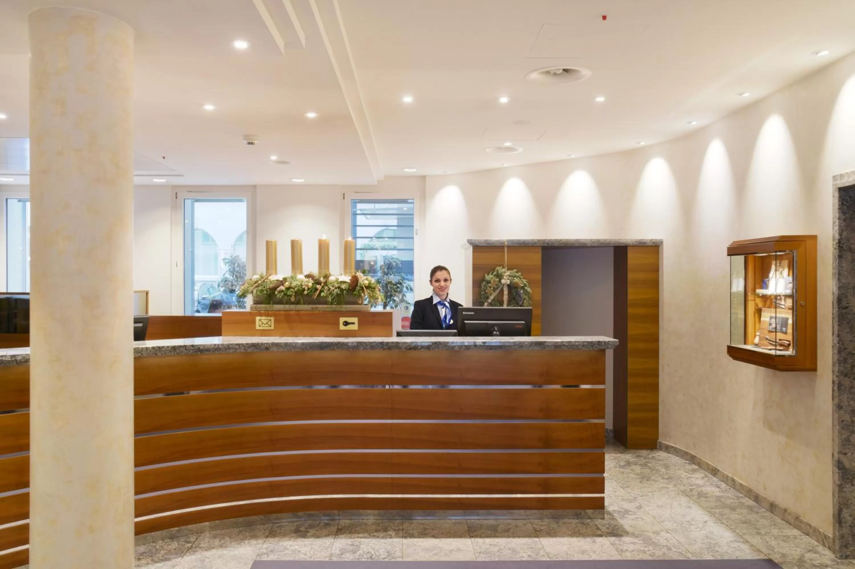 Lobby or reception in Glärnischhof by TRINITY