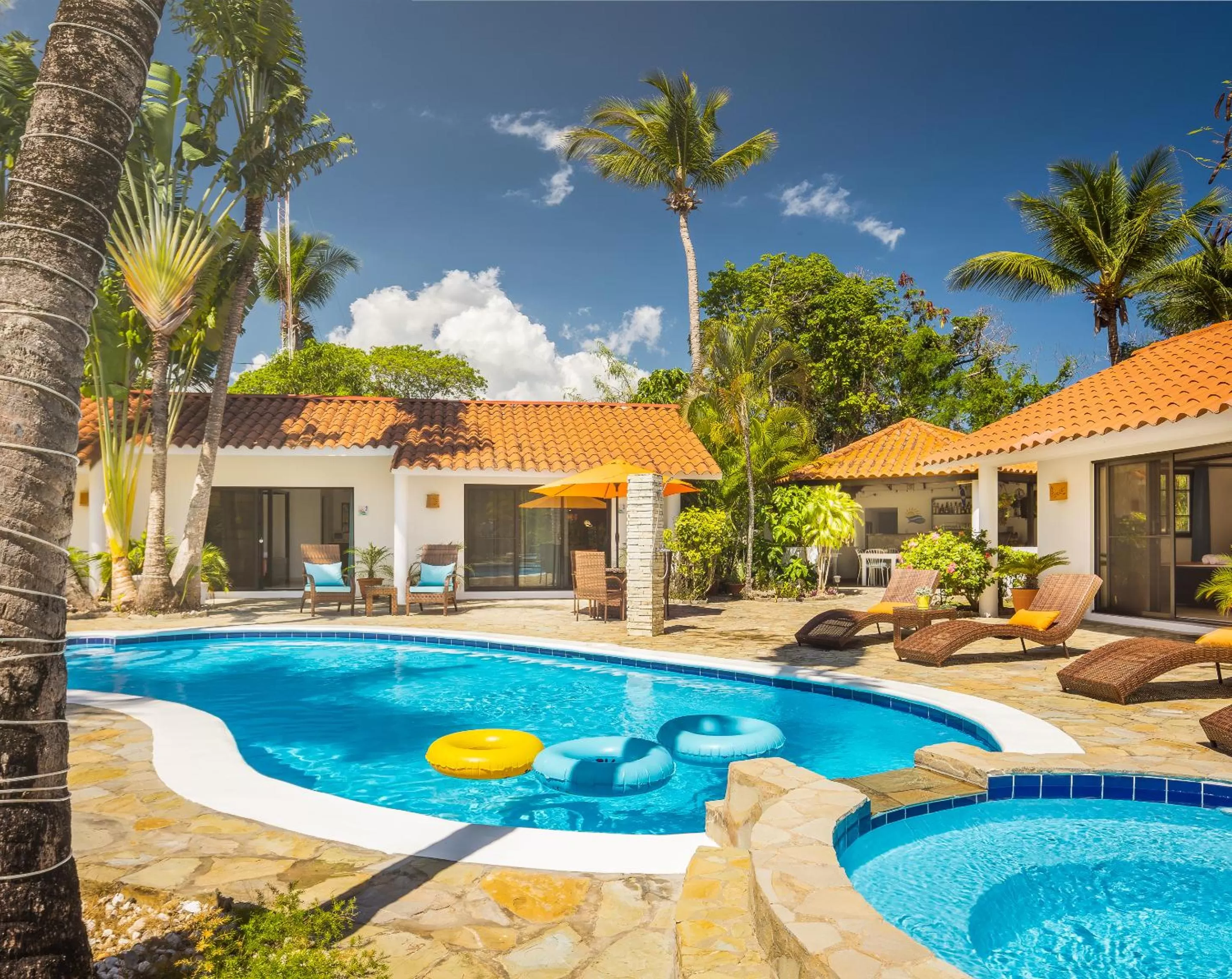 Swimming pool in Garden By The Sea