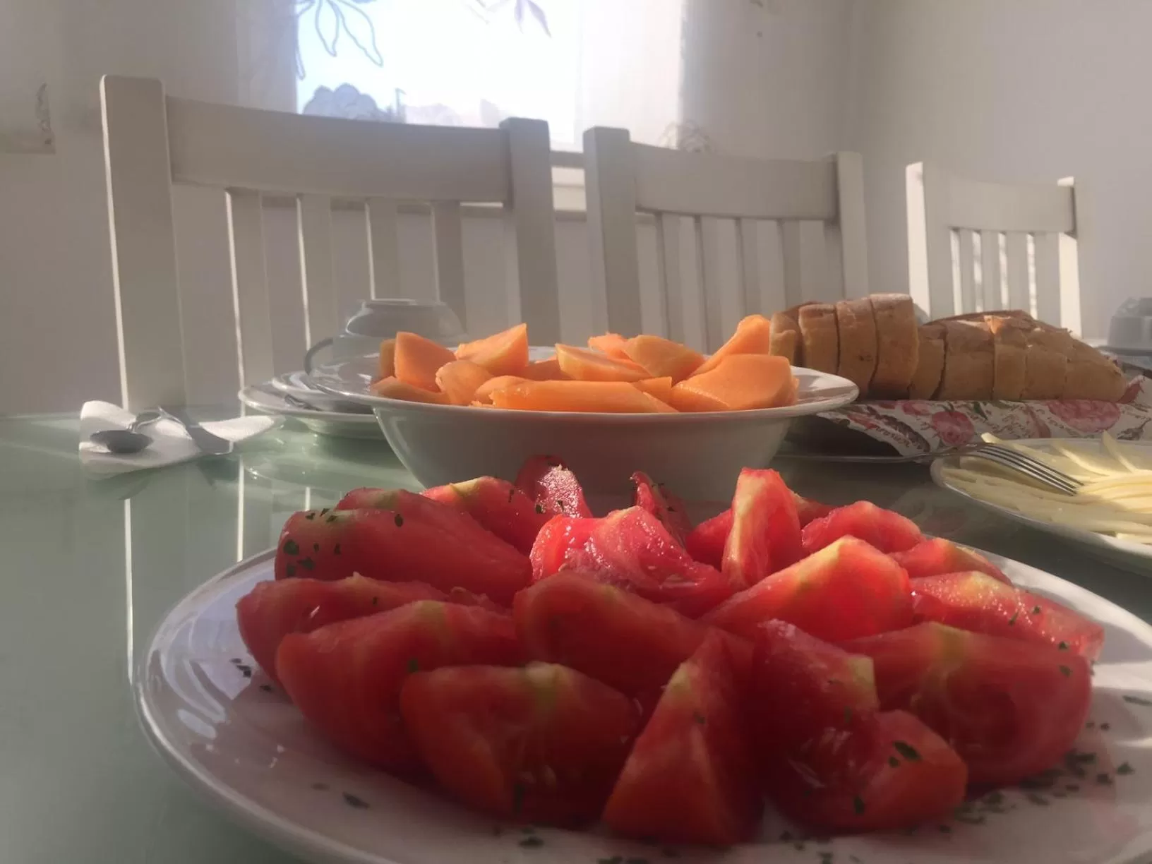 Breakfast in Villa Flowers