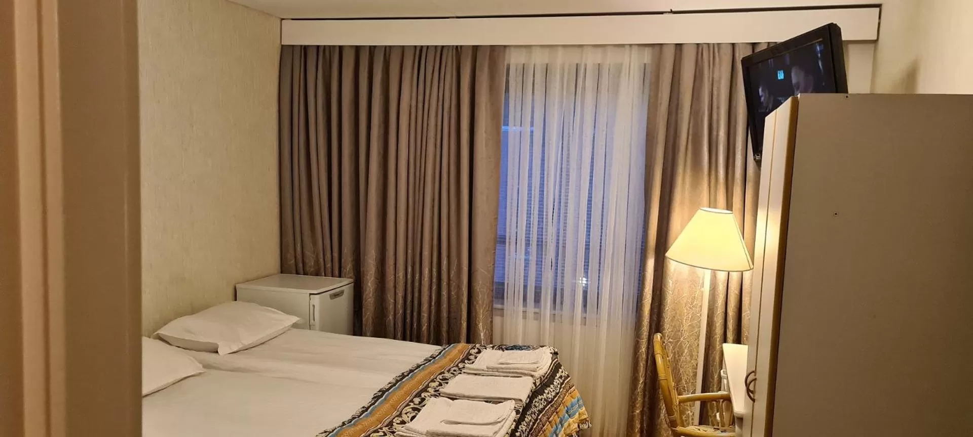 Bed in Hotelli Sandels