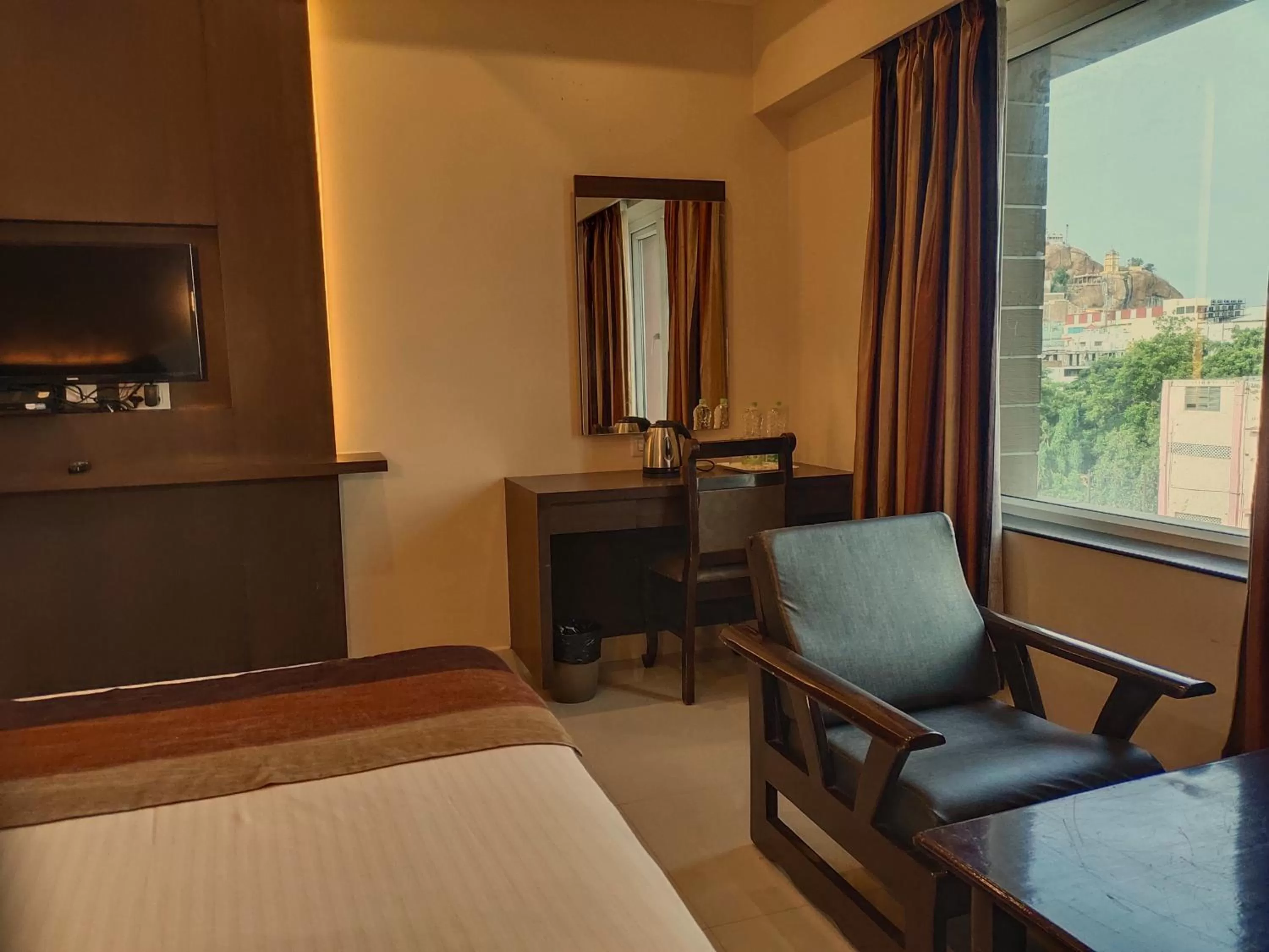 Natural landscape, Bed in Hotel Deepam