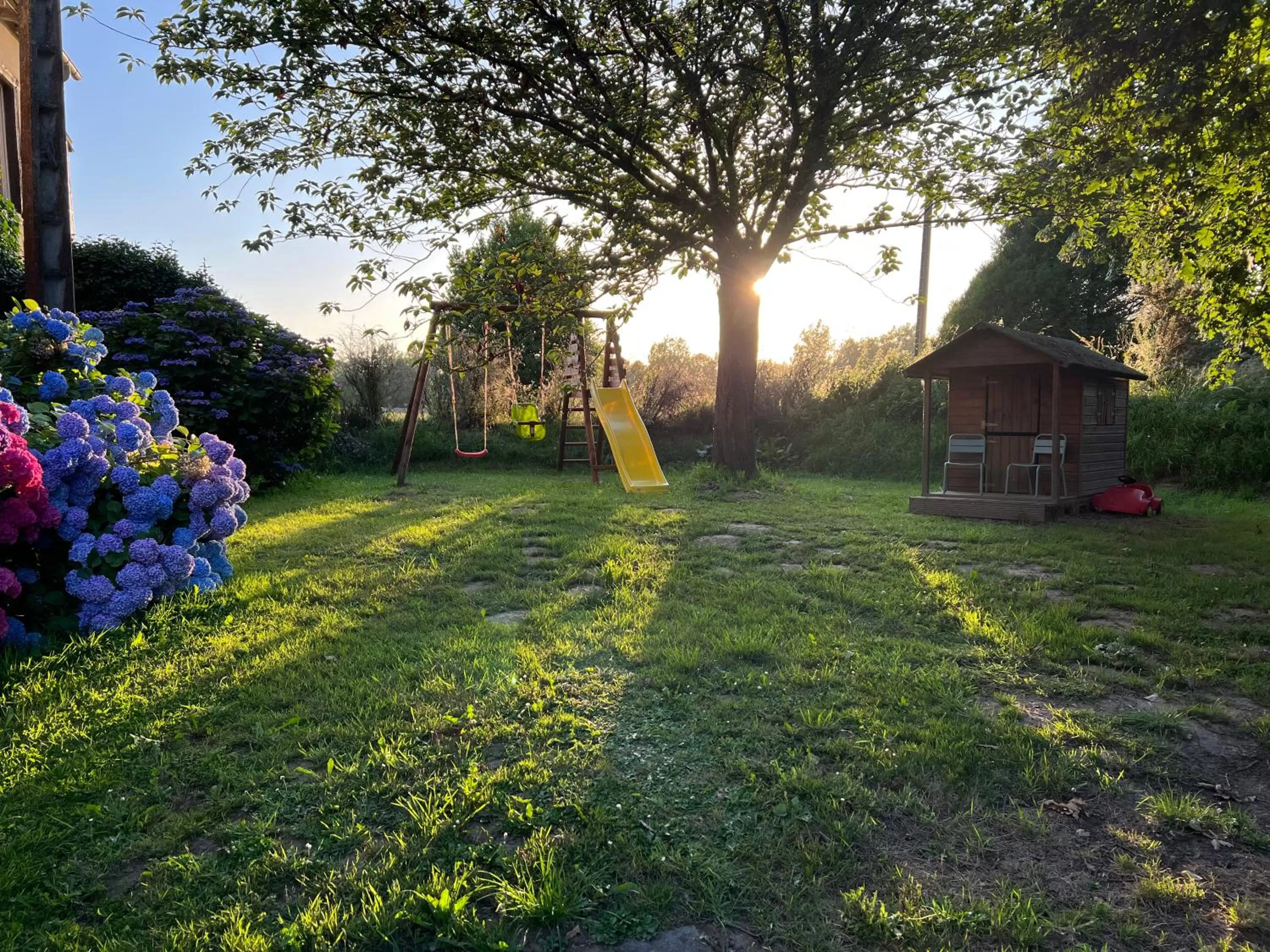 Garden in Le Logis de la Lettre
