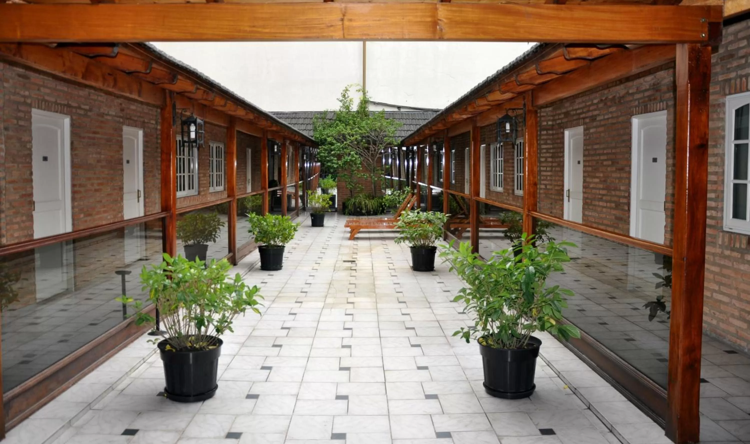 Patio in Centuria Hotel Buenos Aires