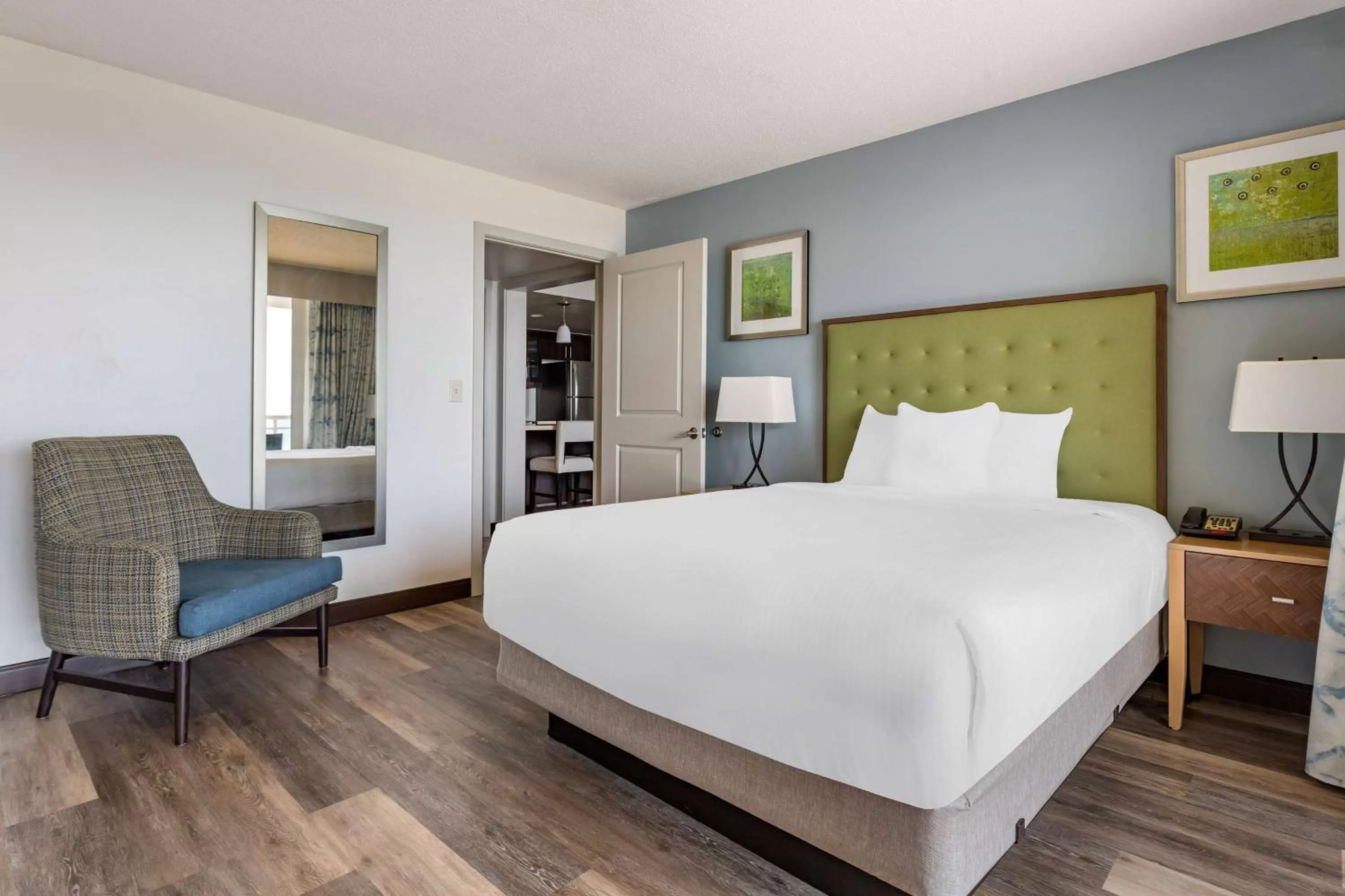 Bed in Hilton Vacation Club Oceanaire Virginia Beach