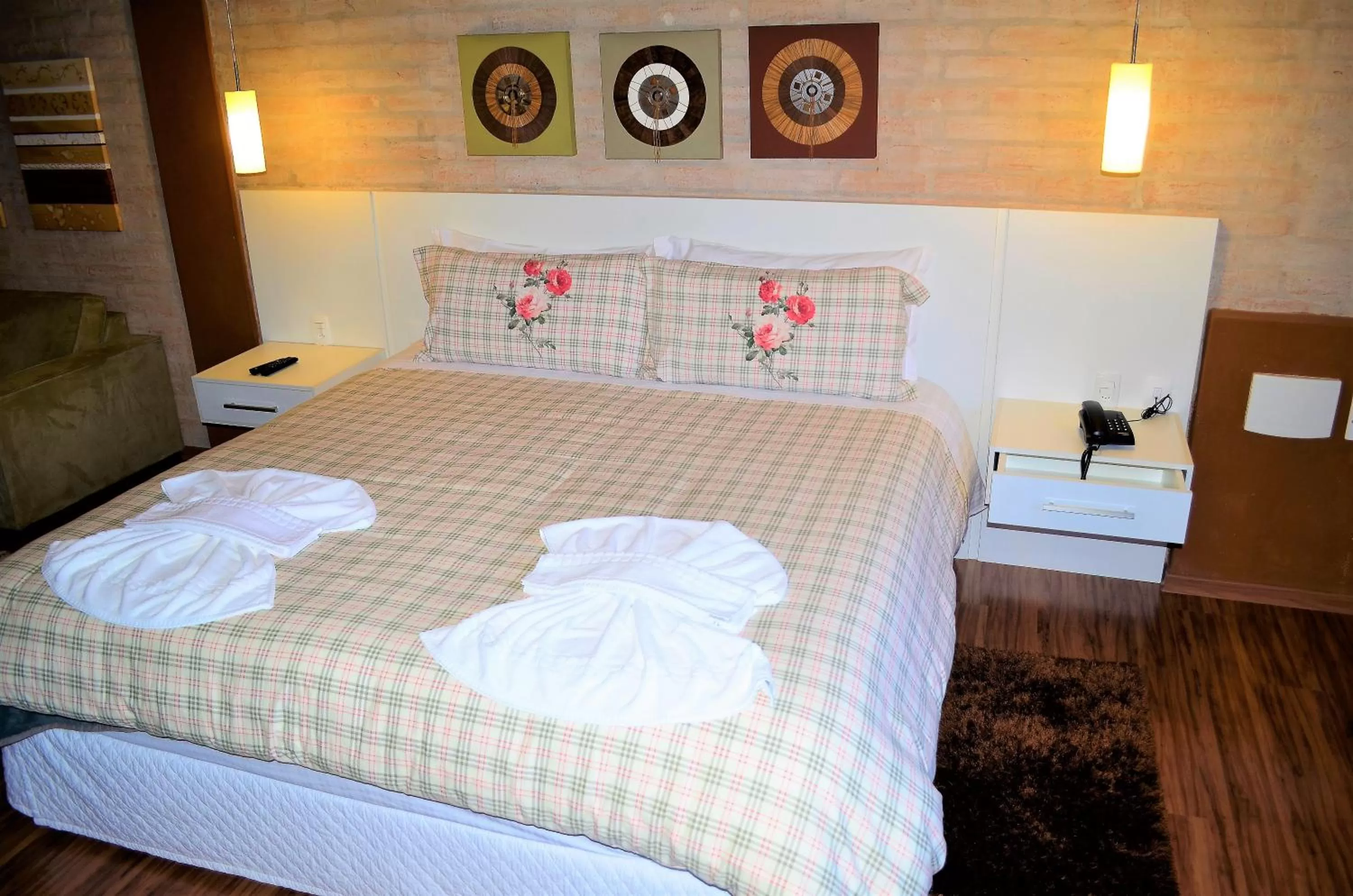 Bed in Pousada Toca Da Coruja