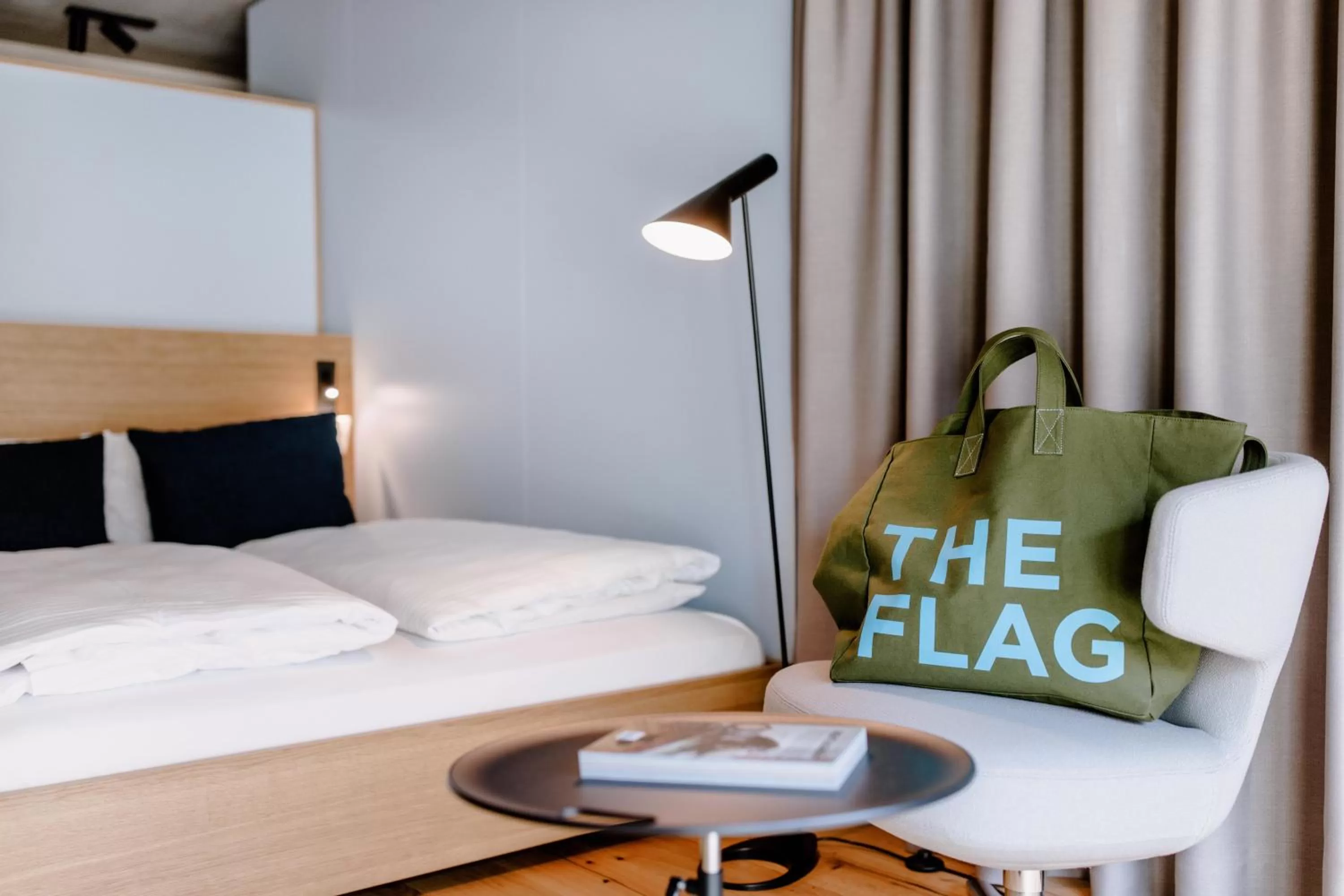 Decorative detail, Bed in THE FLAG West M.