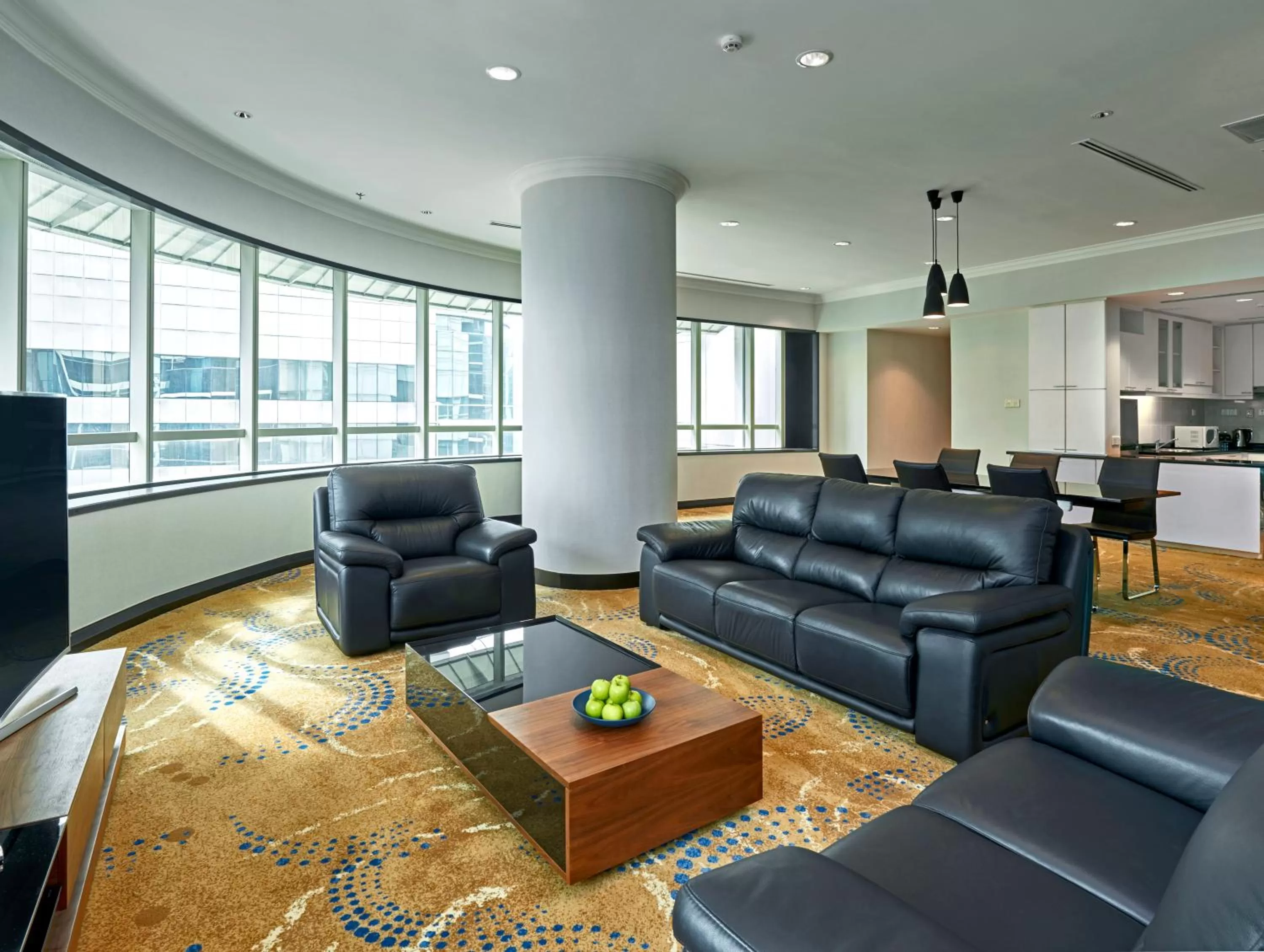 Living room in Pullman Kuala Lumpur City Centre Hotel & Residences