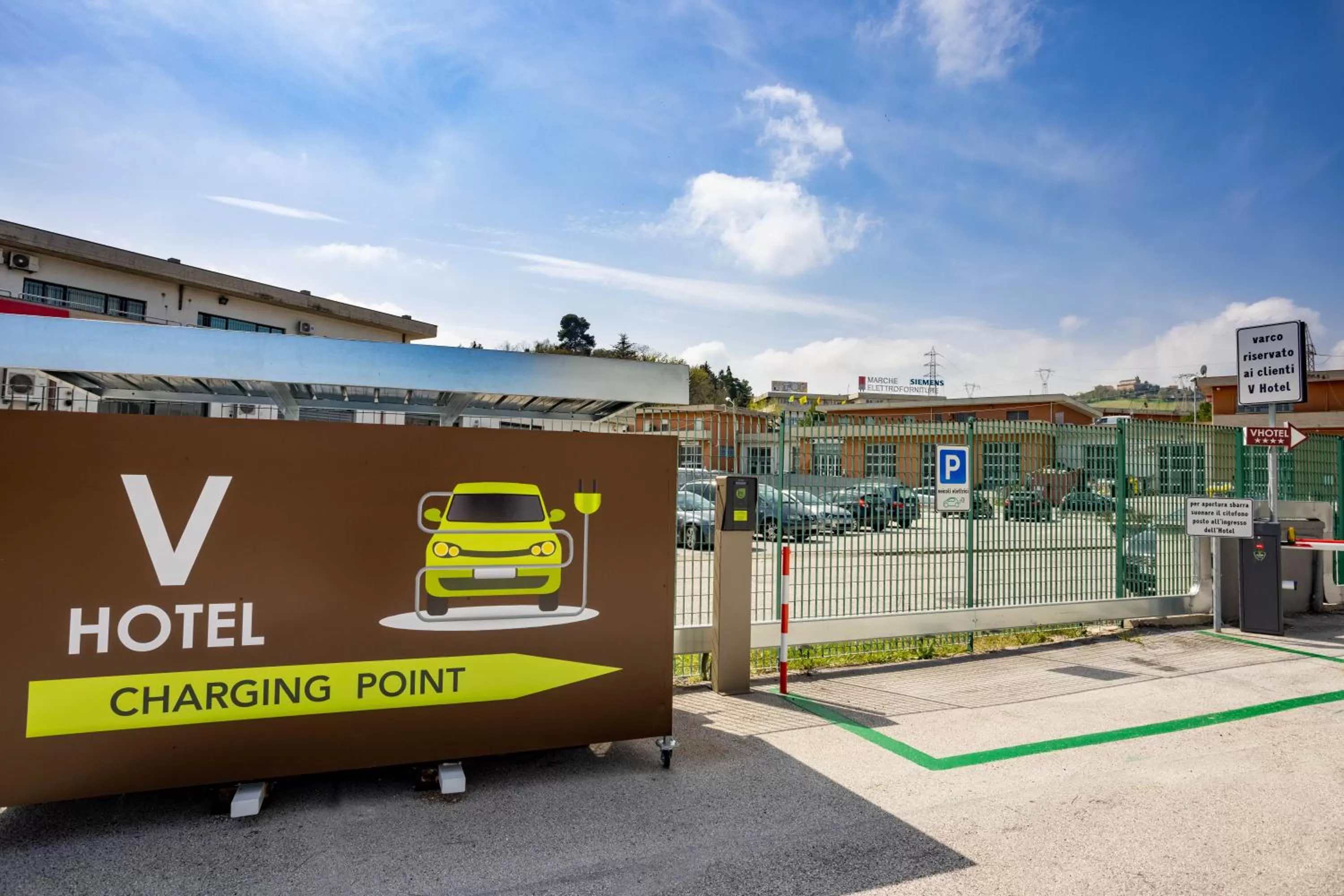 Property building in V Hotel