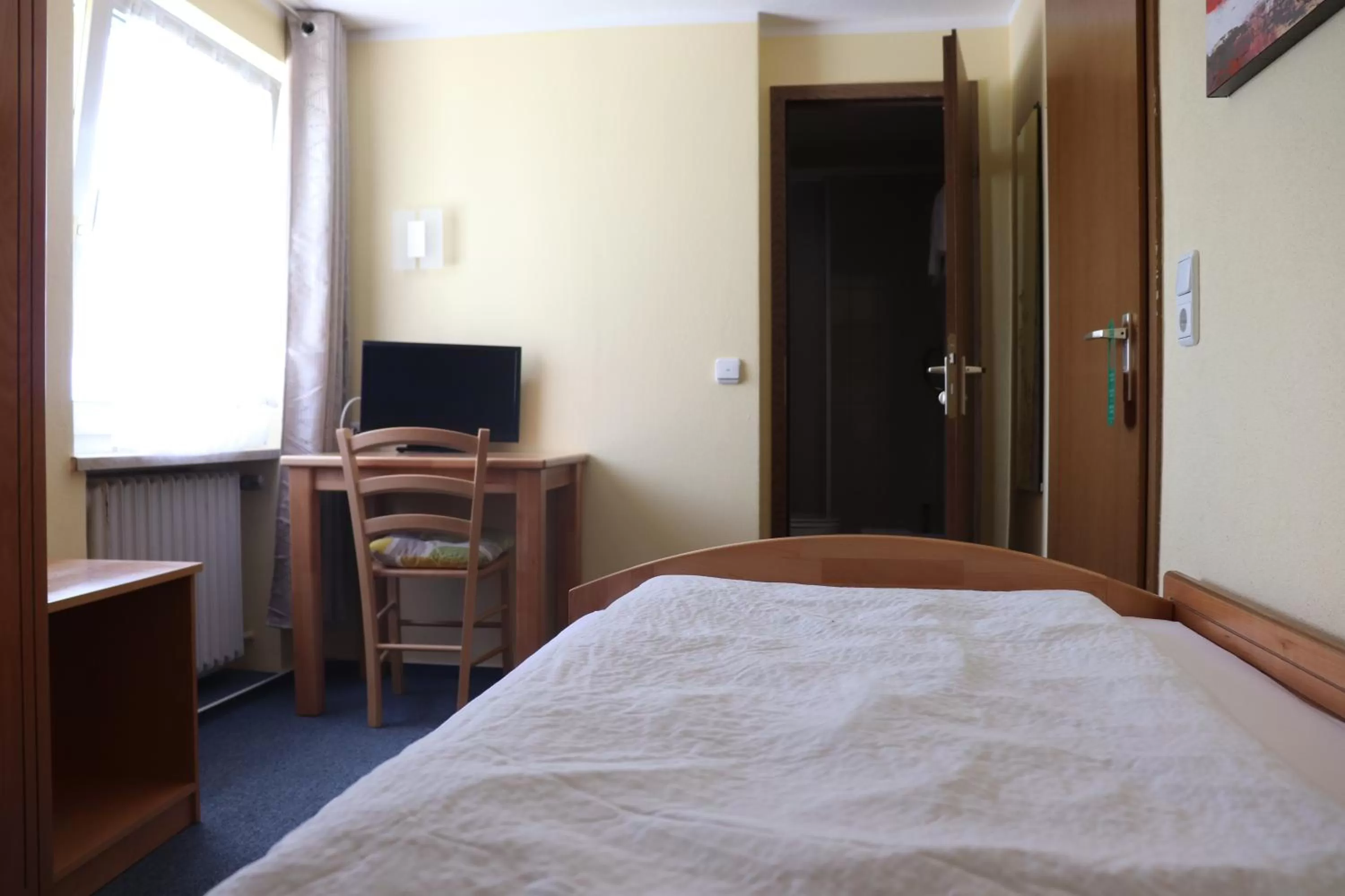 Bed in Hotel Zum Waldstein