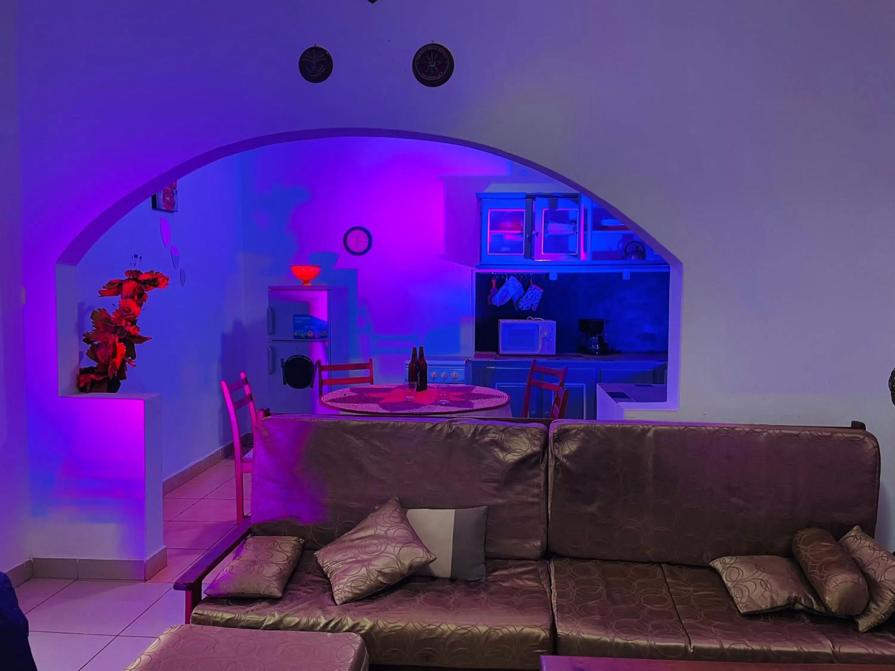 Living room in Régina Lodge Diégo Suarez Madagascar