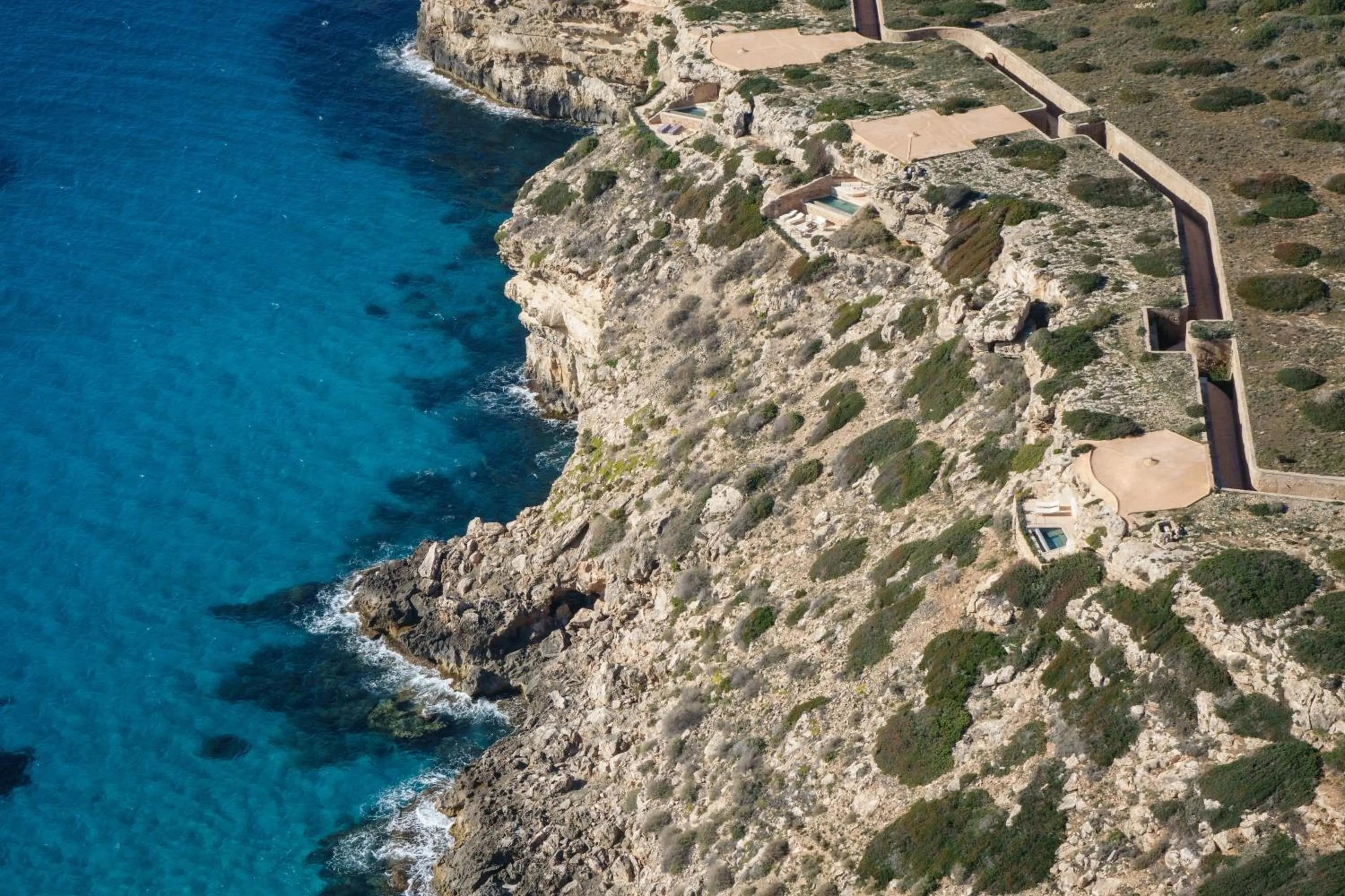 Bird's eye view in Cap Rocat, a Small Luxury Hotel of the World