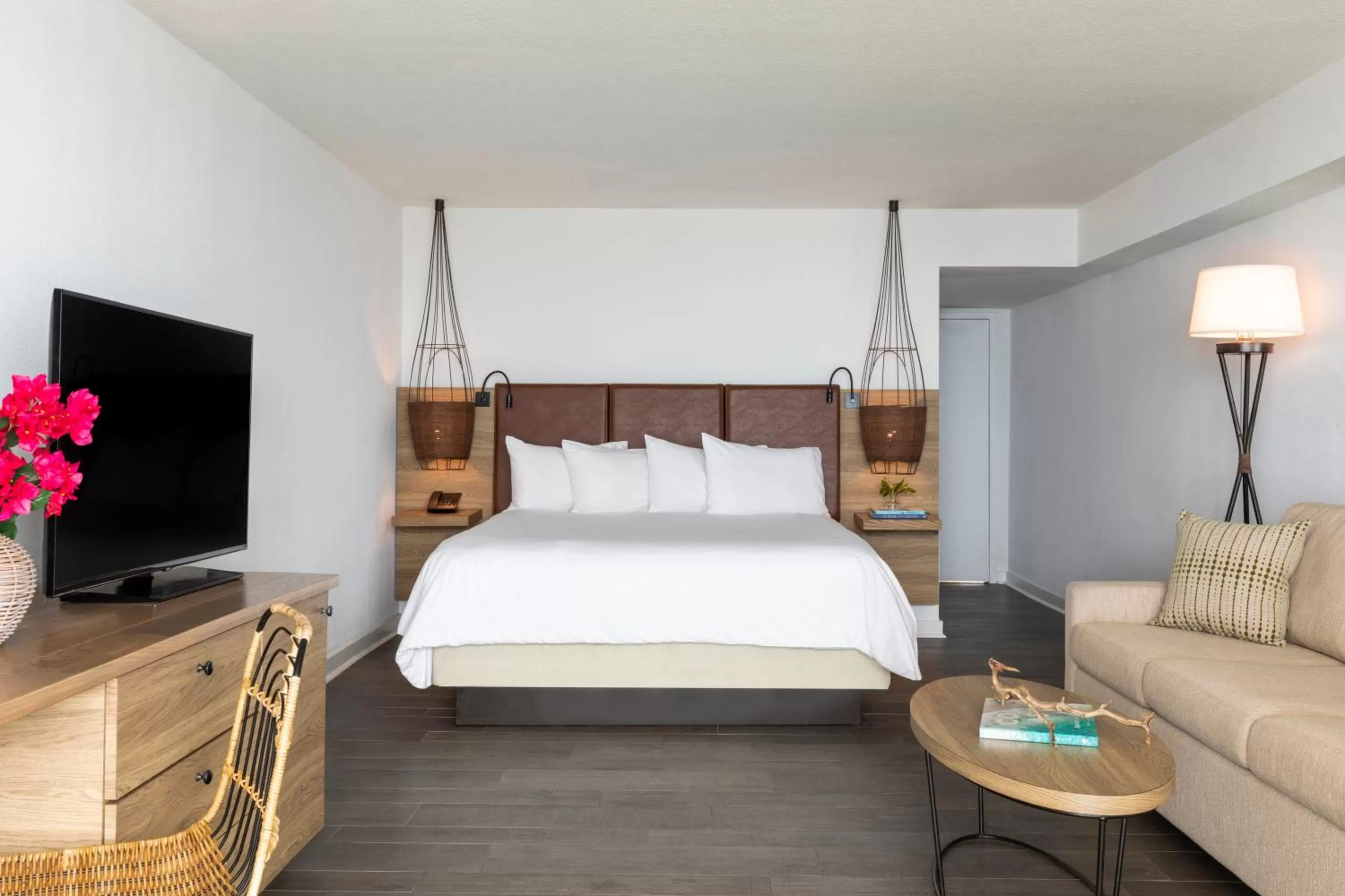 Bed in Amara Cay Resort