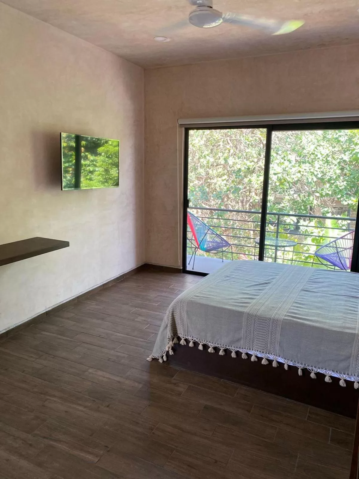 Bed in Hotelito YUM KAAX